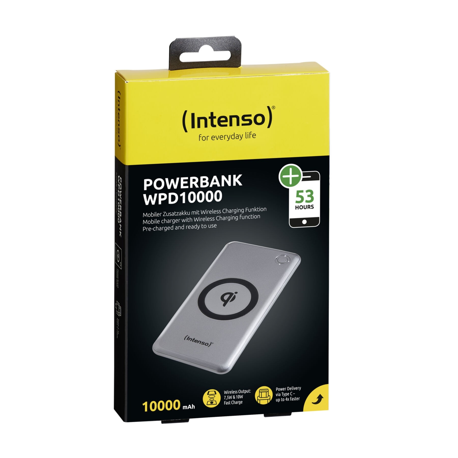 Intenso Powerbank »WPD10000«, 10000 mAh