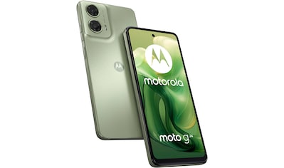 Smartphone »Moto G24«, Seafoam Green, 16,66 cm/6,56 Zoll, 128 GB Speicherplatz, 50 MP...