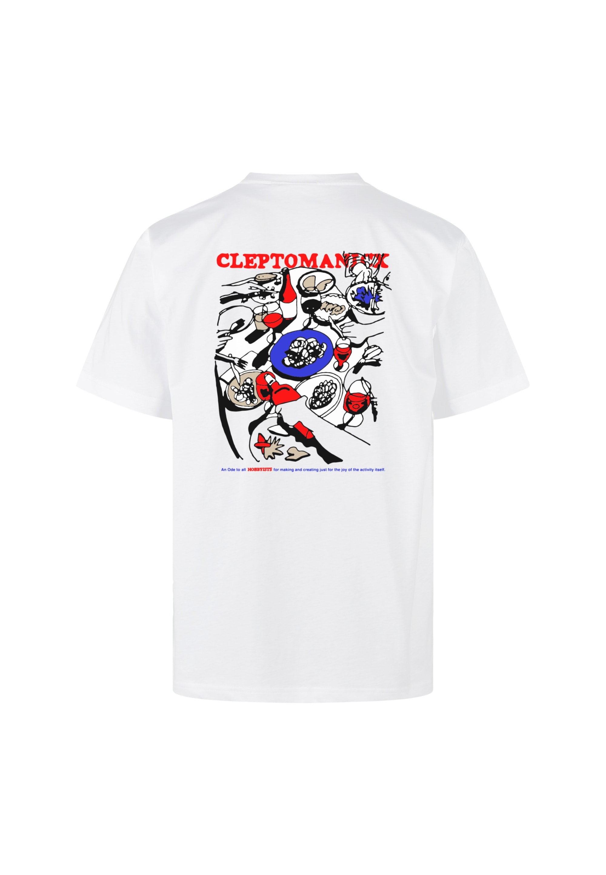 Cleptomanicx T-Shirt »Cuisine« mit großem Backprint