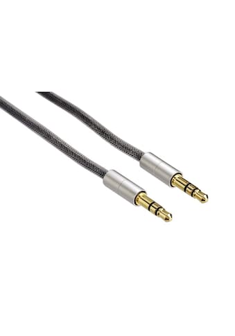 Hama Audio-Kabel »stereo, 2 m«, 3,5-mm-Klinke, 3,5-mm-Klinke, 350 cm, "AluLine" Klinke... kaufen