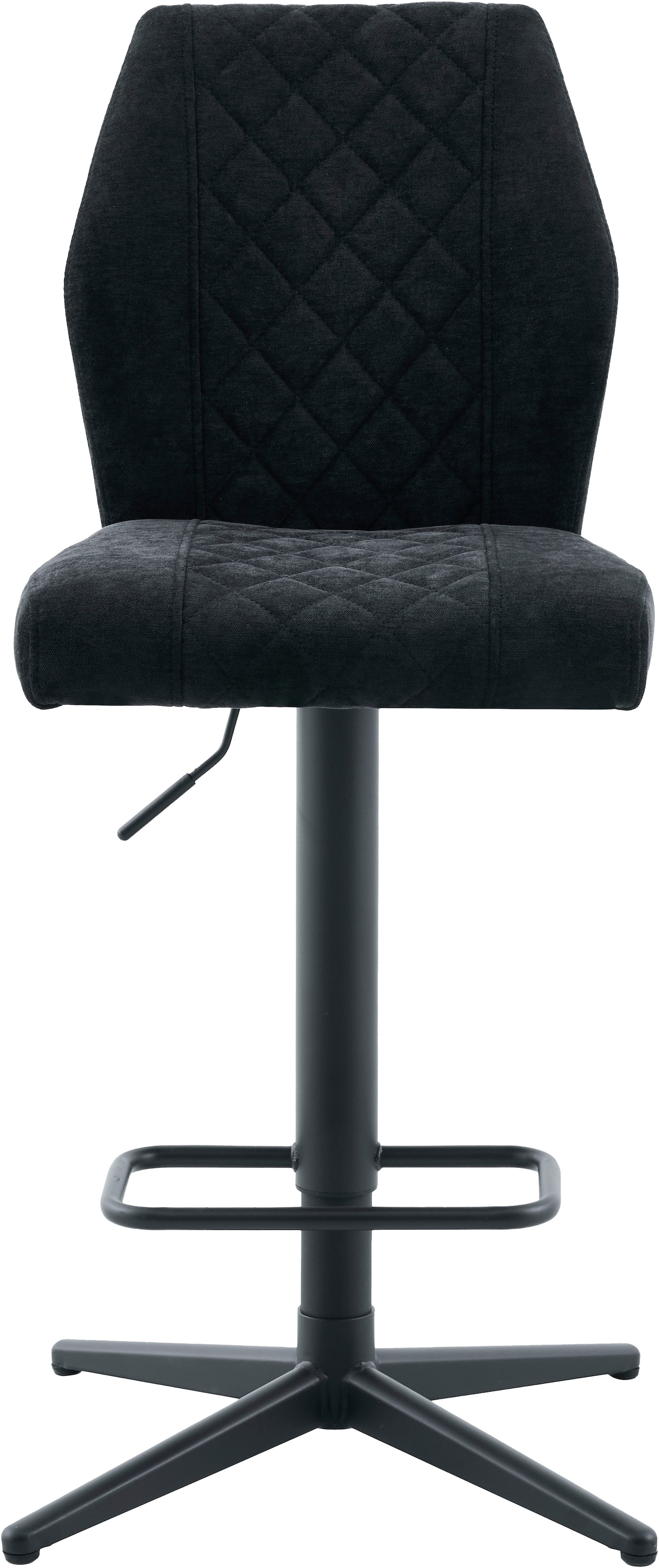 HELA Barhocker »BABSI« Set, 2 Stk. tlg. 360° drehbar, höhenverstellbar mit Gasdruckfeder, Sternfuß