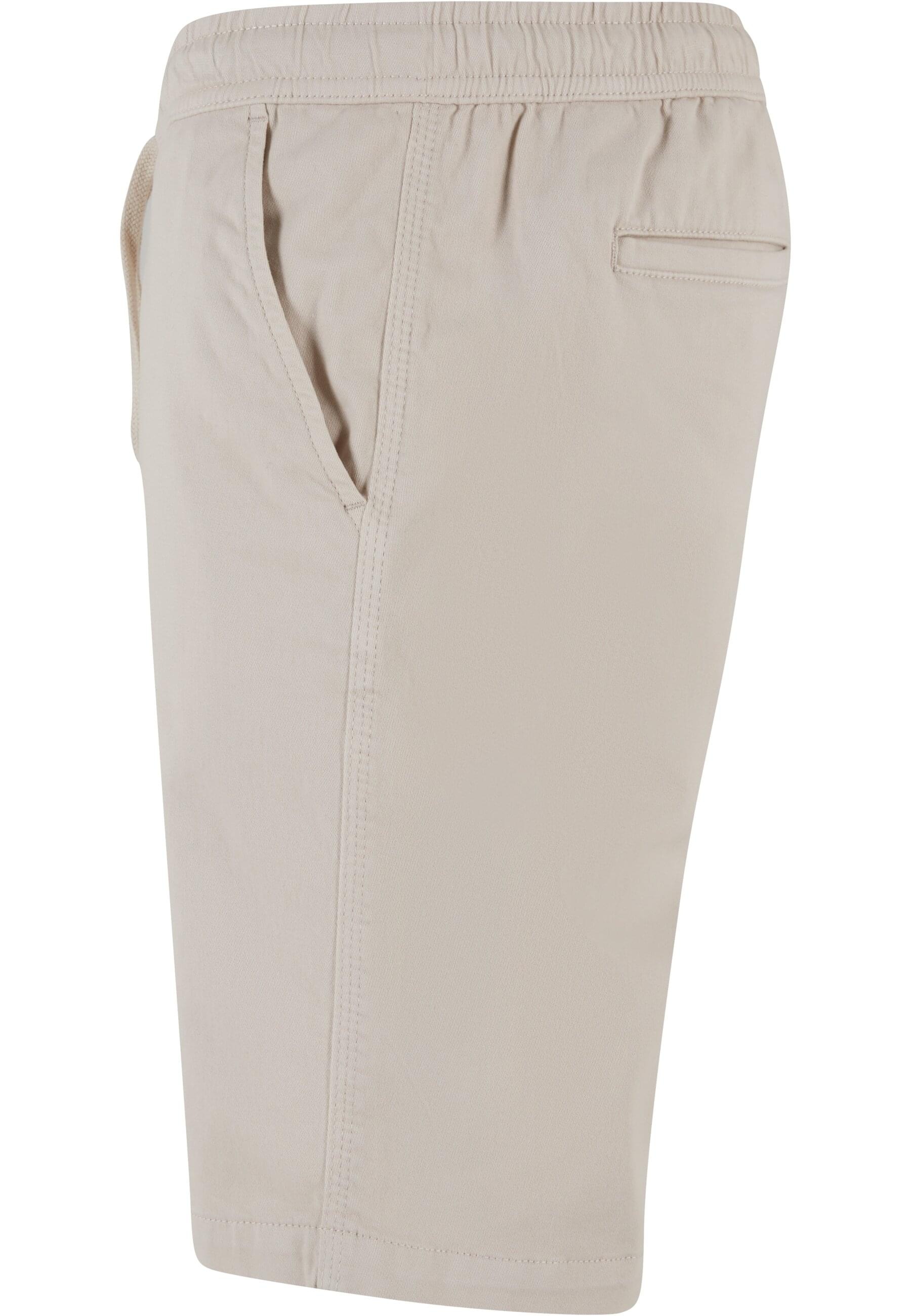 URBAN CLASSICS Stoffhose »Urban Classics Herren Stretch Twill Joggshorts«, (1 tlg.)