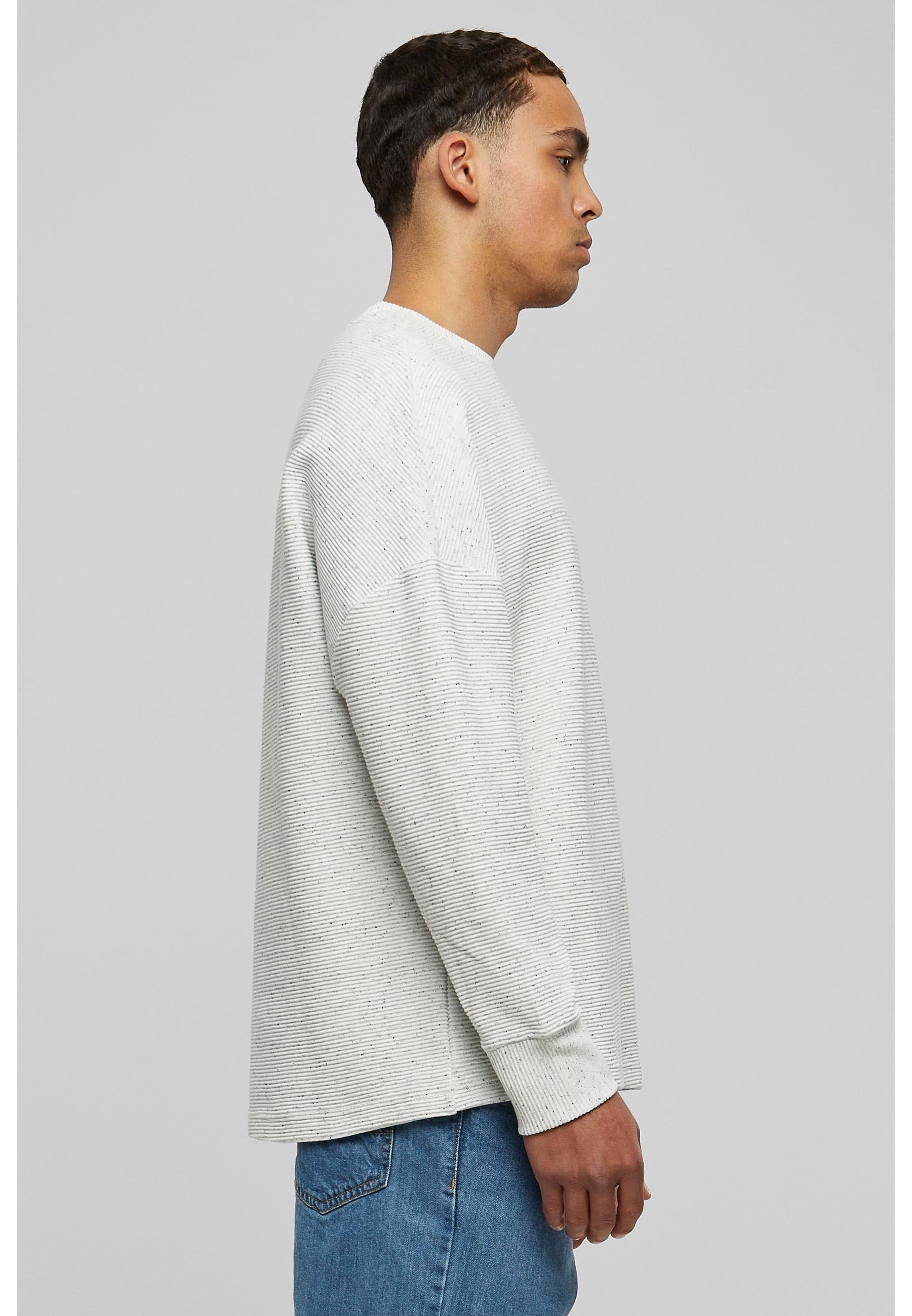 URBAN CLASSICS Rundhalspullover »Urban Classics Herren Cut On Sleeve Naps Interlock Crew«, (1 tlg.)