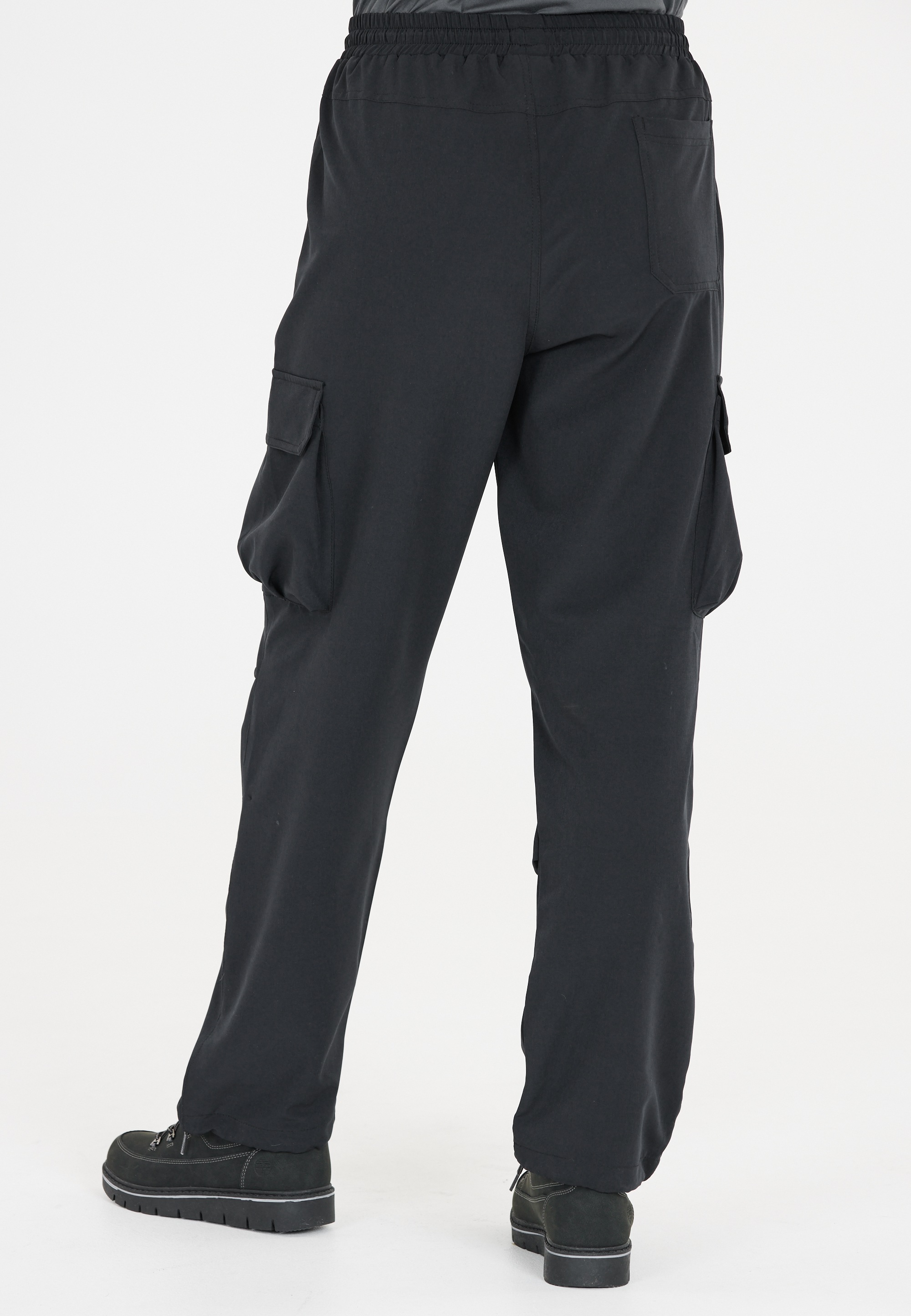 Softshellhose WHISTLER "Russet", Damen, Gr. 44, EURO-Größen, schwarz, 90% Polyester, 10% Elasthan, unifarben, Hosen Softshellhose, im robusten und atmungsaktiven Cargo-Style 3