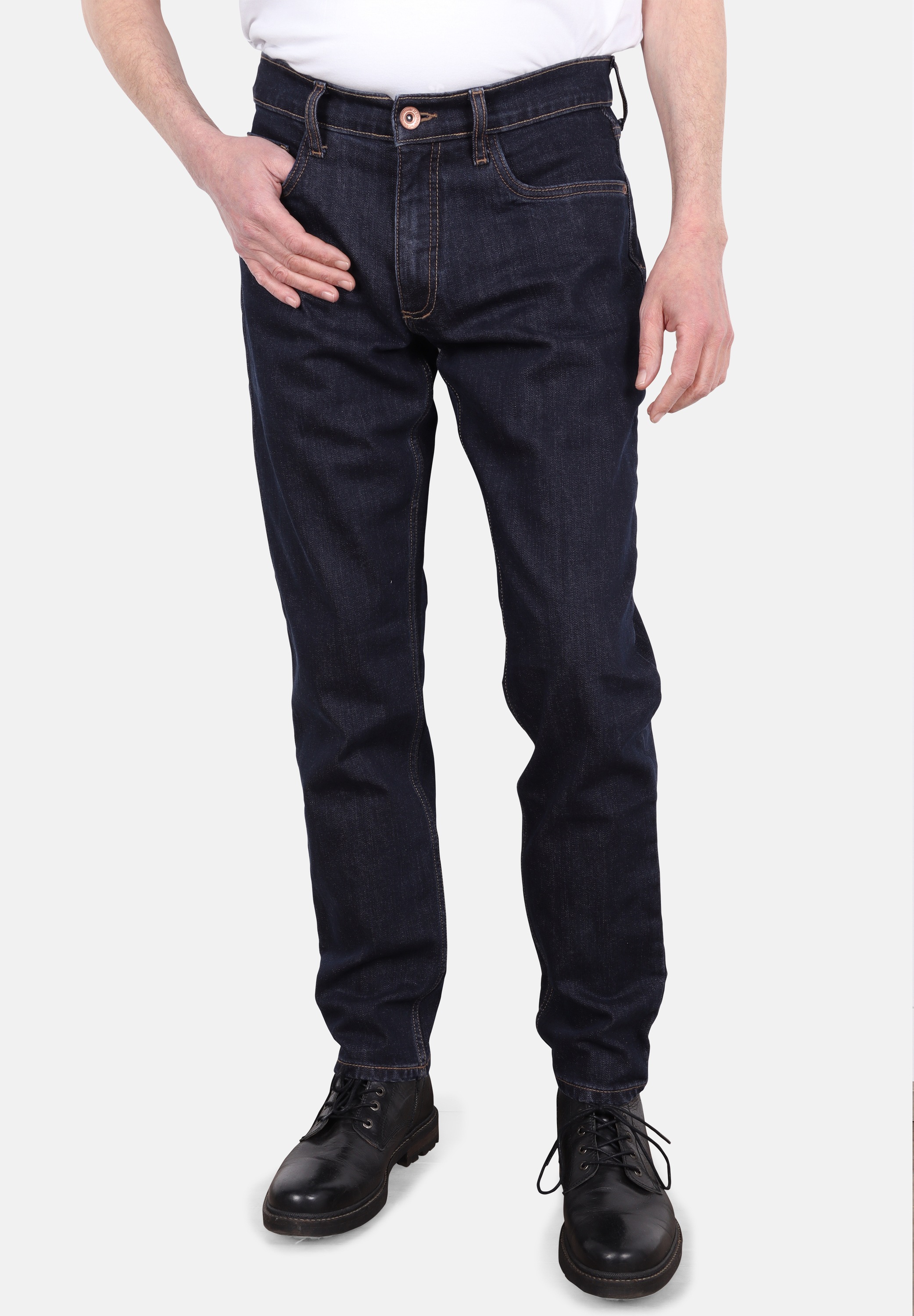 HERO by John Medoox 5-Pocket-Jeans "Portland Denim Slim Straight Stretch Je günstig online kaufen