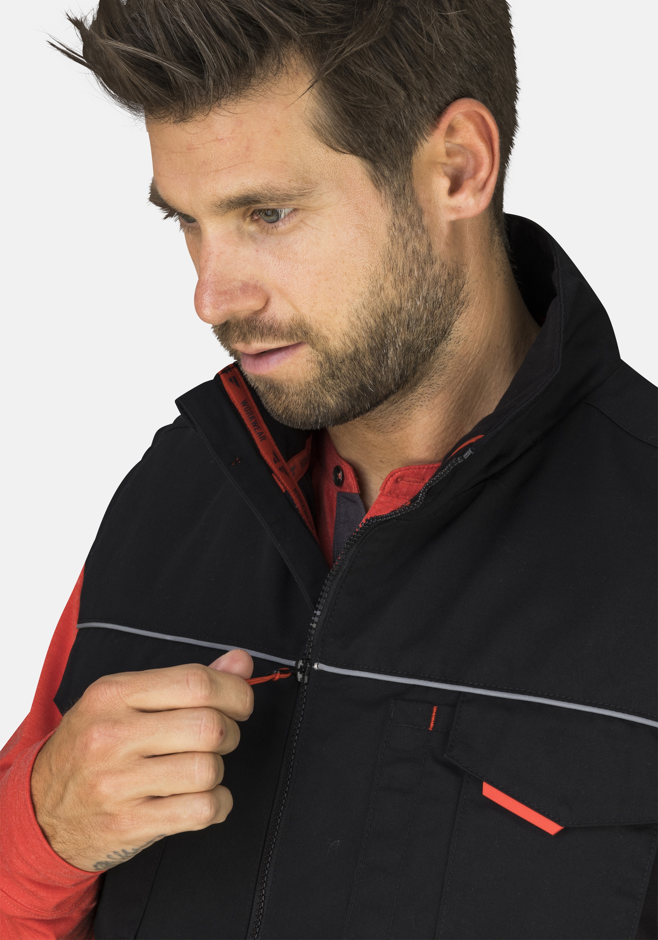 Thumbnail - HERO by John Medoox Arbeitsweste "Pro Workwear Arbeits-Cargoweste Outdoor", Arbeits-Cargoweste Outdoor Funktionsqualität...