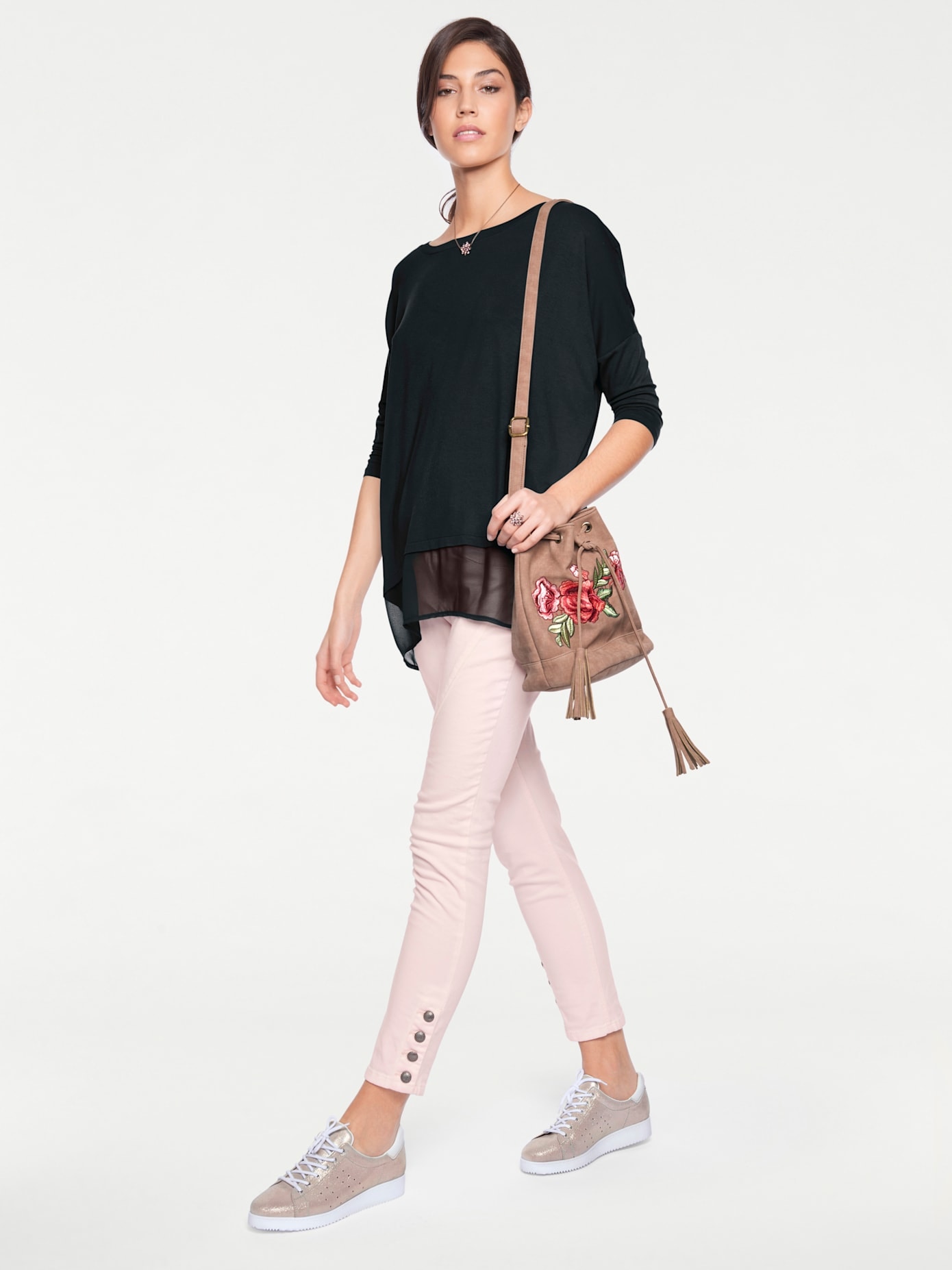 LINEA TESINI by heine Oversize-Shirt "Oversized Shirt" 1 Stk. günstig online kaufen