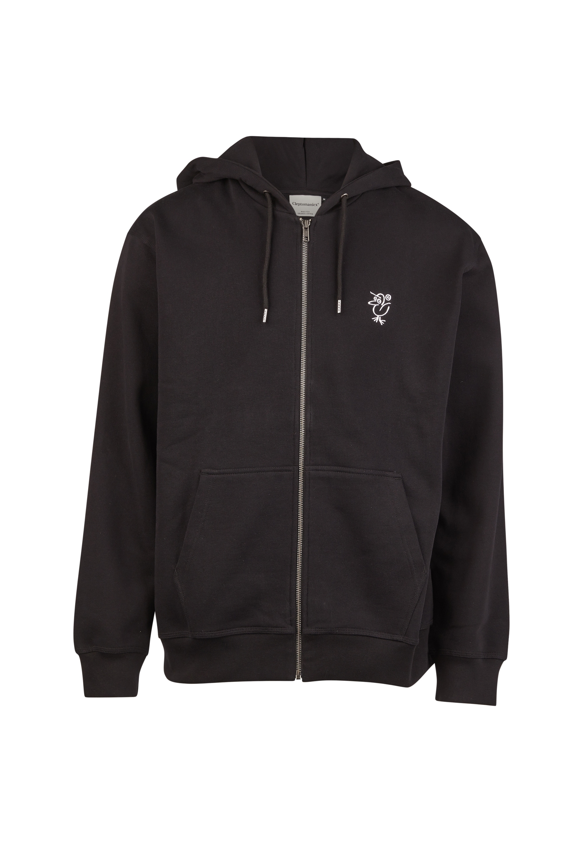 Cleptomanicx Kapuzensweatshirt »Sketchu Gull Zip«, mit großem Print hinten
