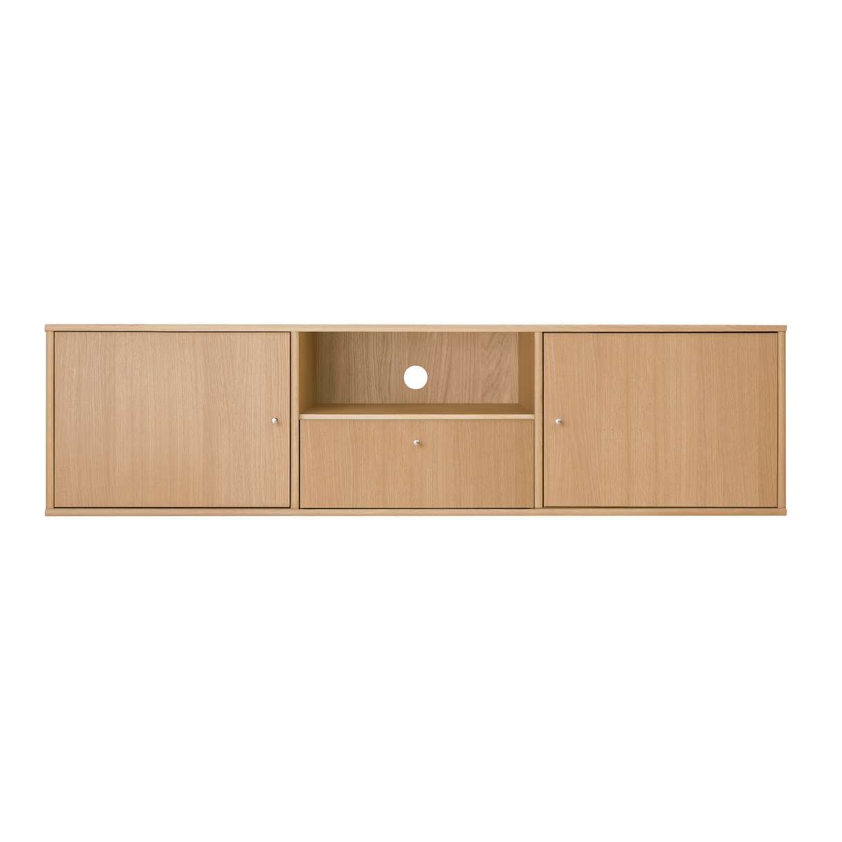 Hammel Furniture TV-Board "Mistral Fernsehschrank, Medienmöbel, Hängend", Türen mit Akustikstoff, Schublade, Lowboard, B