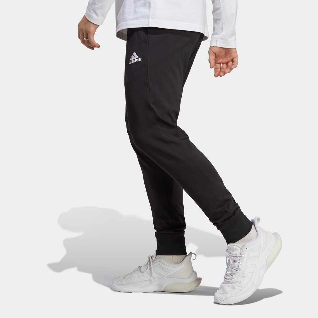 adidas Sportswear Sporthose »ESSENTIALS SINGLE JERSEY TAPERED CUFF HOSE«, (1 tlg.)