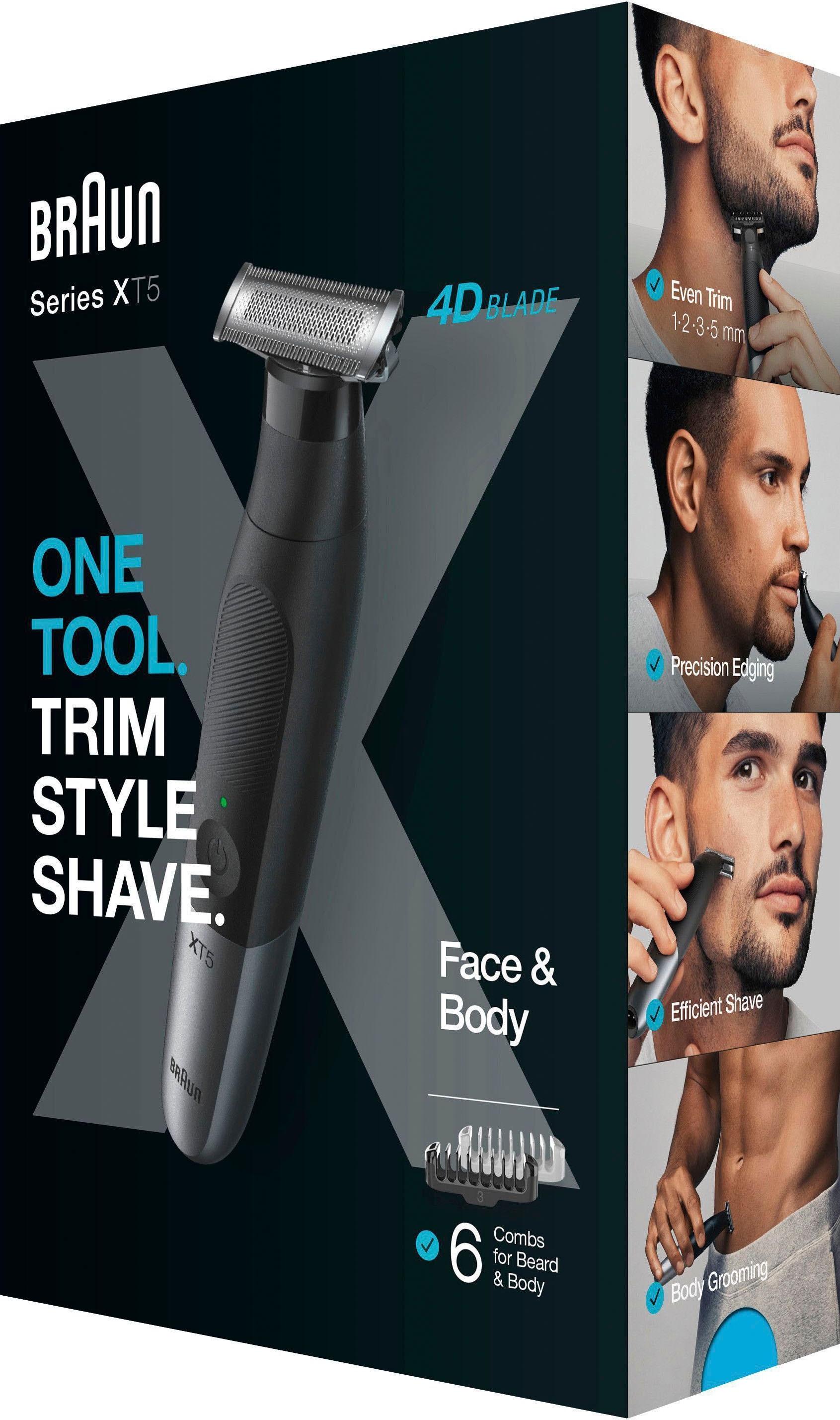 Braun Haarschneider »Series X XT5200«, wasserdicht, 4D-Flex-Klinge auf  Raten | BAUR