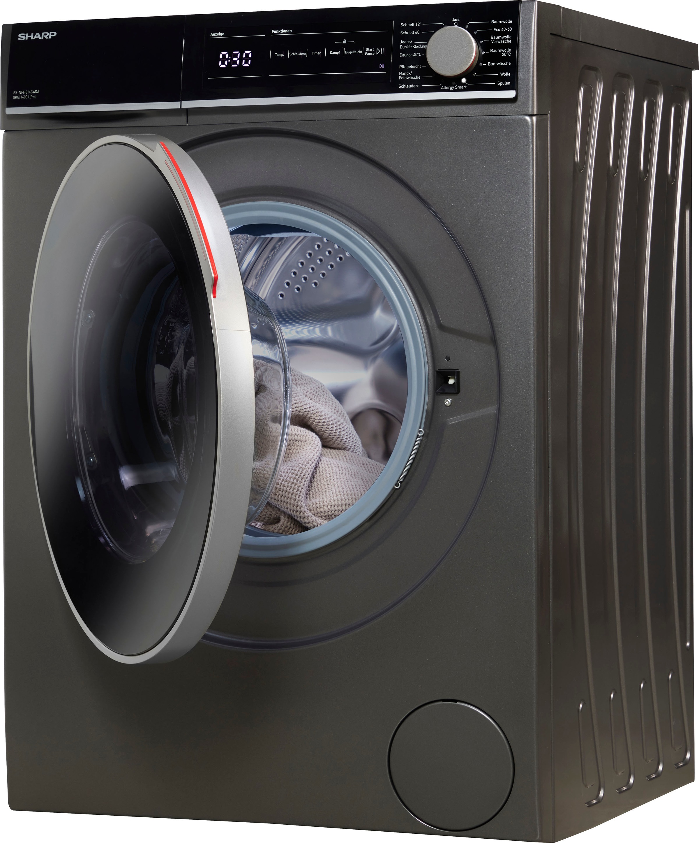 Sharp Waschmaschine »ES-NFH814CADA-DE«, ES-NFH814CADA-DE, 1400 online U/min kg, bestellen 8 BAUR 