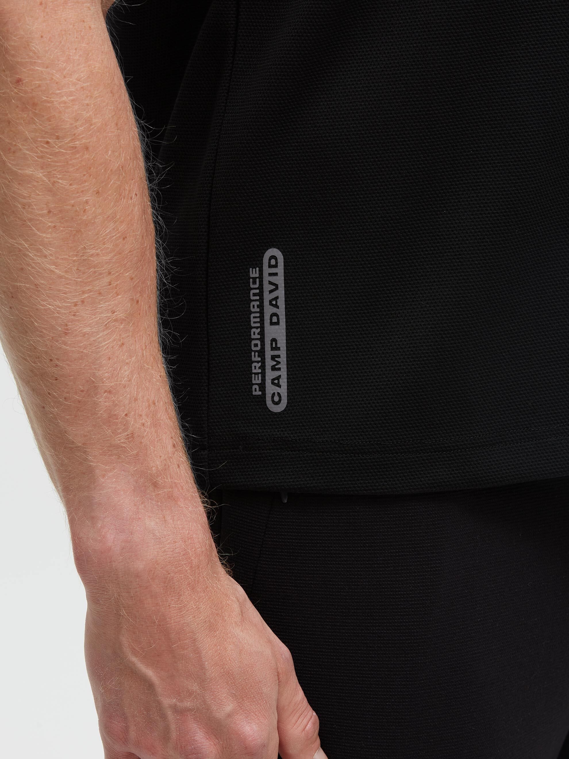 CAMP DAVID Poloshirt mit Print