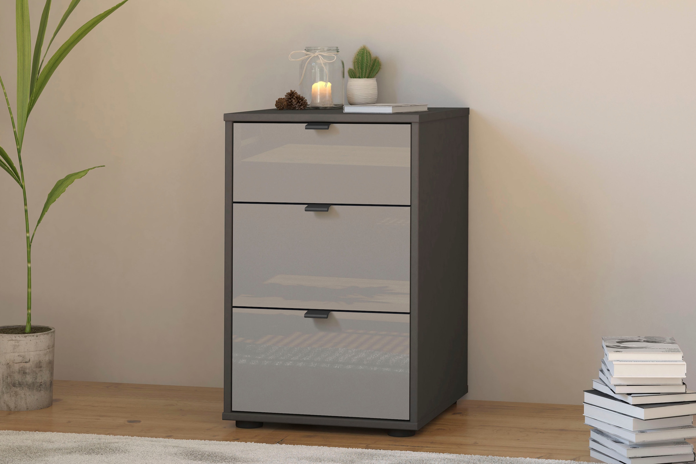 WIEMANN Nachtkonsole "Nizza" Set, 2 Stk. tlg. vormontiert, mit Soft-Close u günstig online kaufen