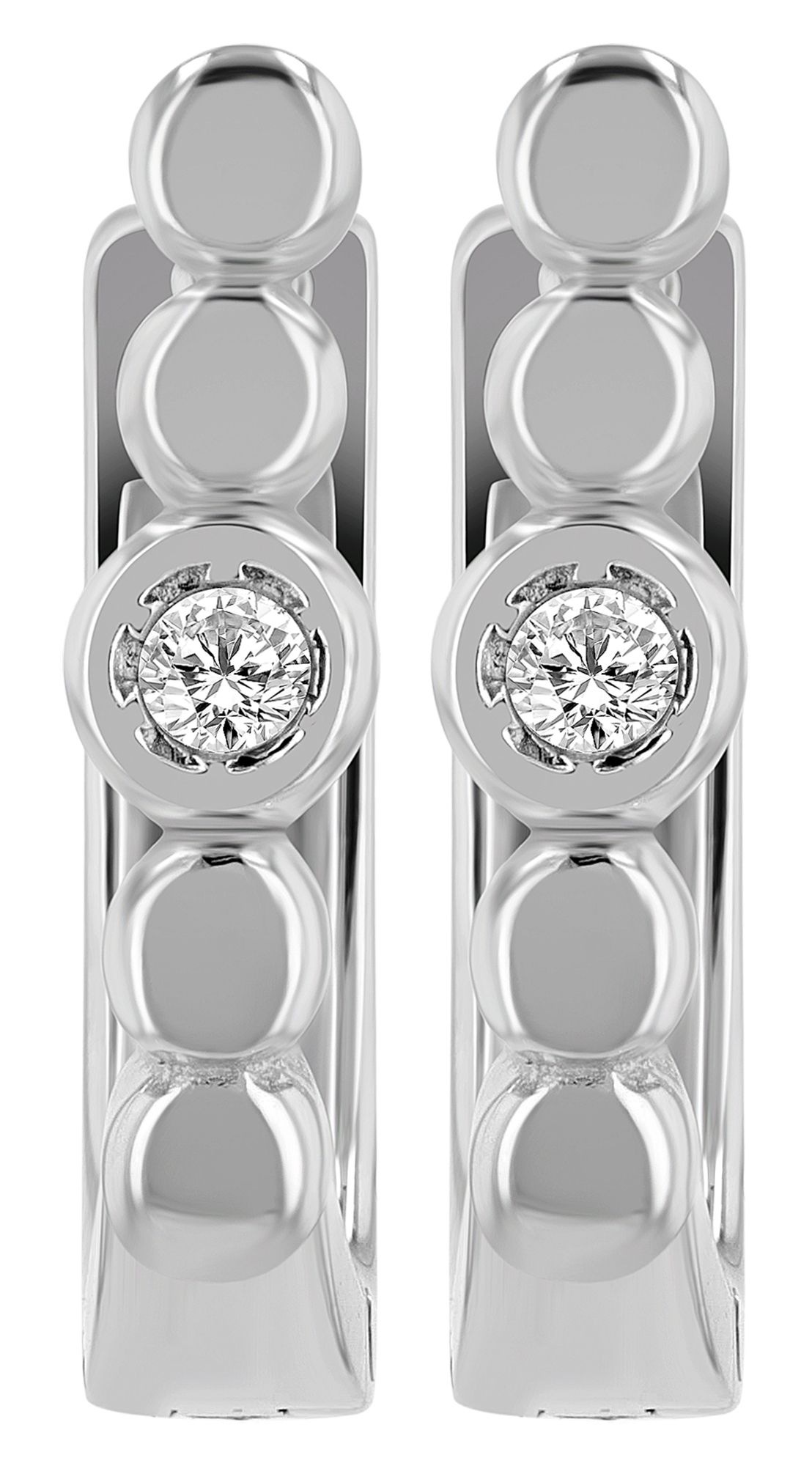 Adelia´s Paar Creolen "Ohrringe – Creole aus 925 Silber" Zum Verschenken – ideal zum Muttertag