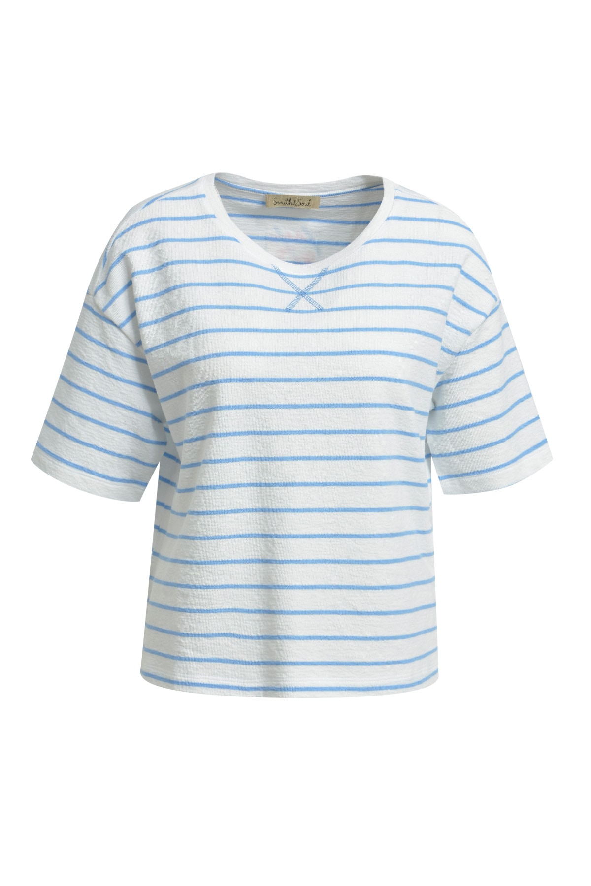 Smith & Soul Rundhalsshirt aus Baumwolle