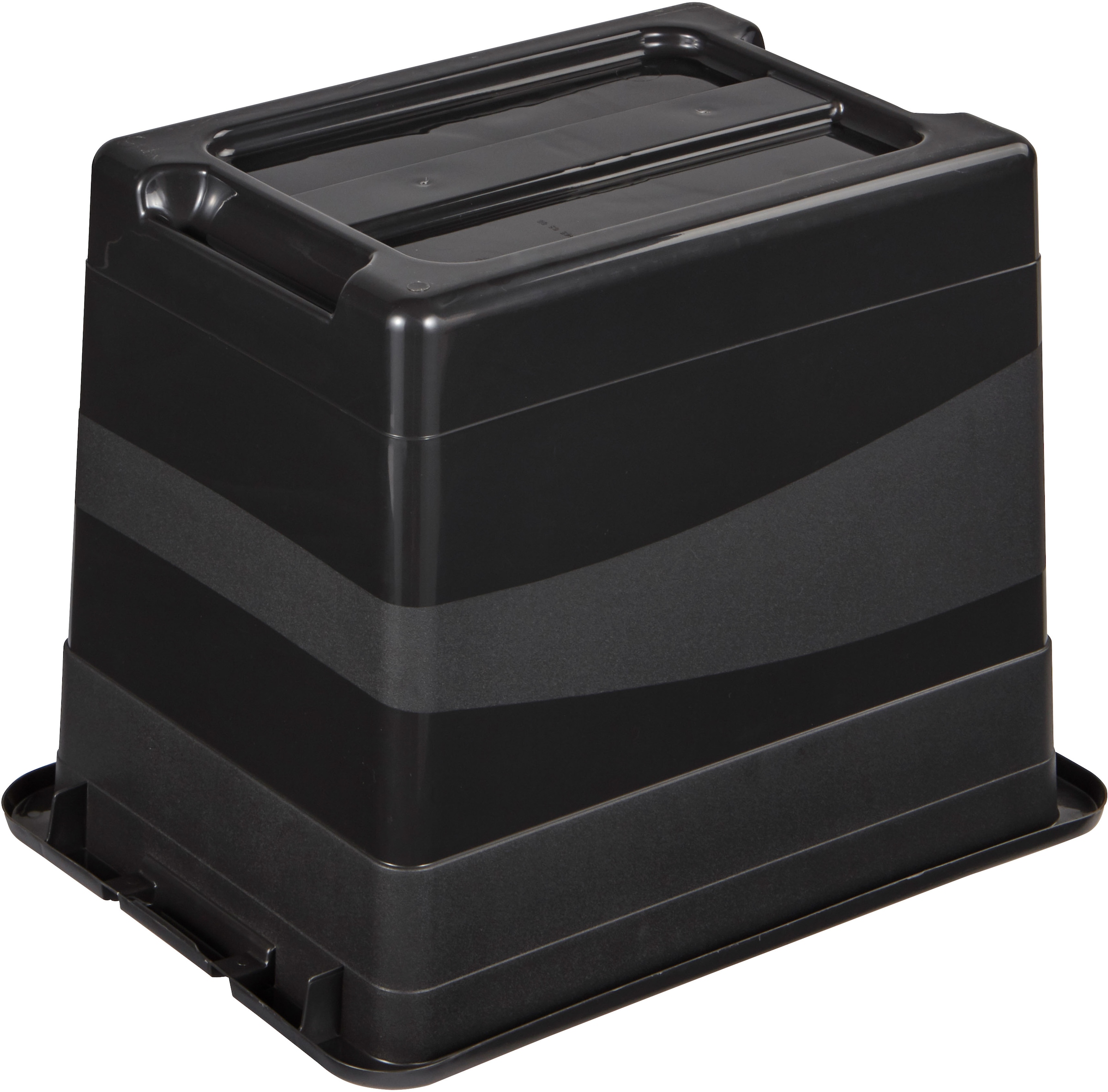 keeeper Transportbehälter »eckhart, 3er Set Transporbox, 24 L, 39,5 x 29,5 x 30 cm« 29,5 cm breit 30 cm hoch 39,5 cm lang Set, 3 Stk. tlg. seitl. Clips, Griffe am Boden, stoßfeste Seitenwände, robuster Deckel