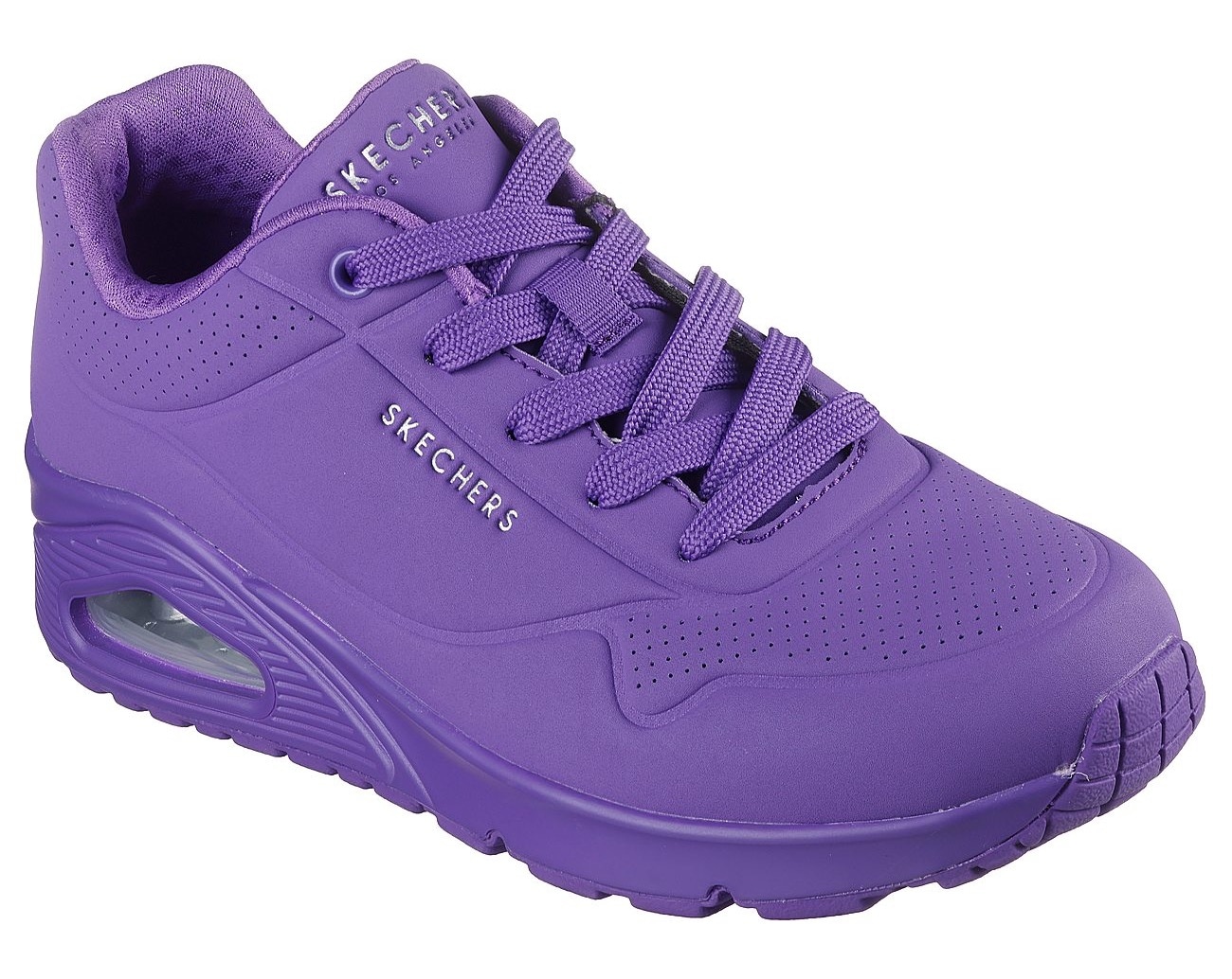 Skechers Wedgesneaker "UNO STAND ON AIR", Freizeitschuh, Halbschuh, Schnürs günstig online kaufen