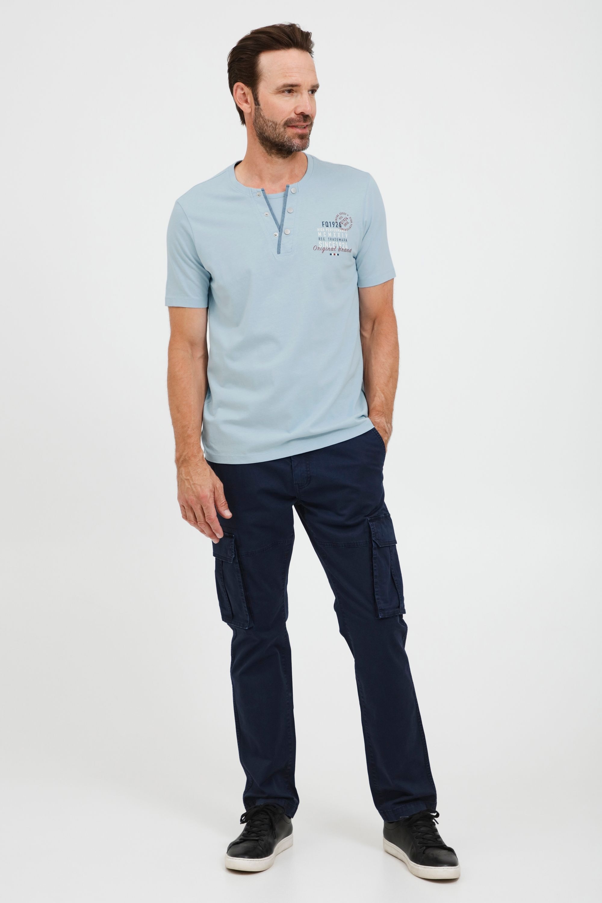 FQ1924 Henleyshirt »Henleyshirt FQRudolf«