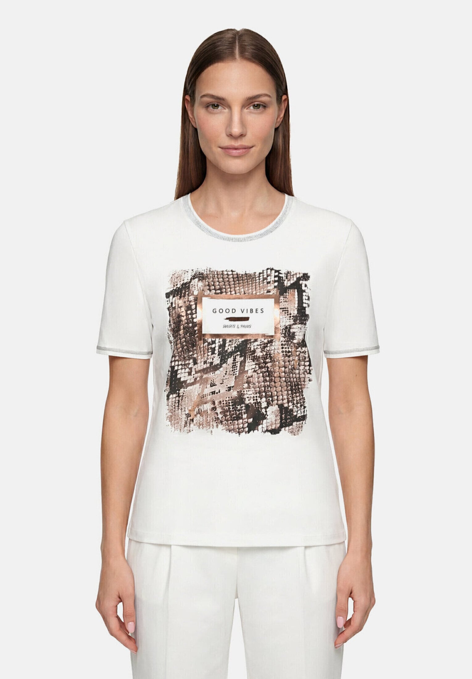 Betty Barclay Kurzarmshirt »Damen mit Aufdruck« 1 tlg.