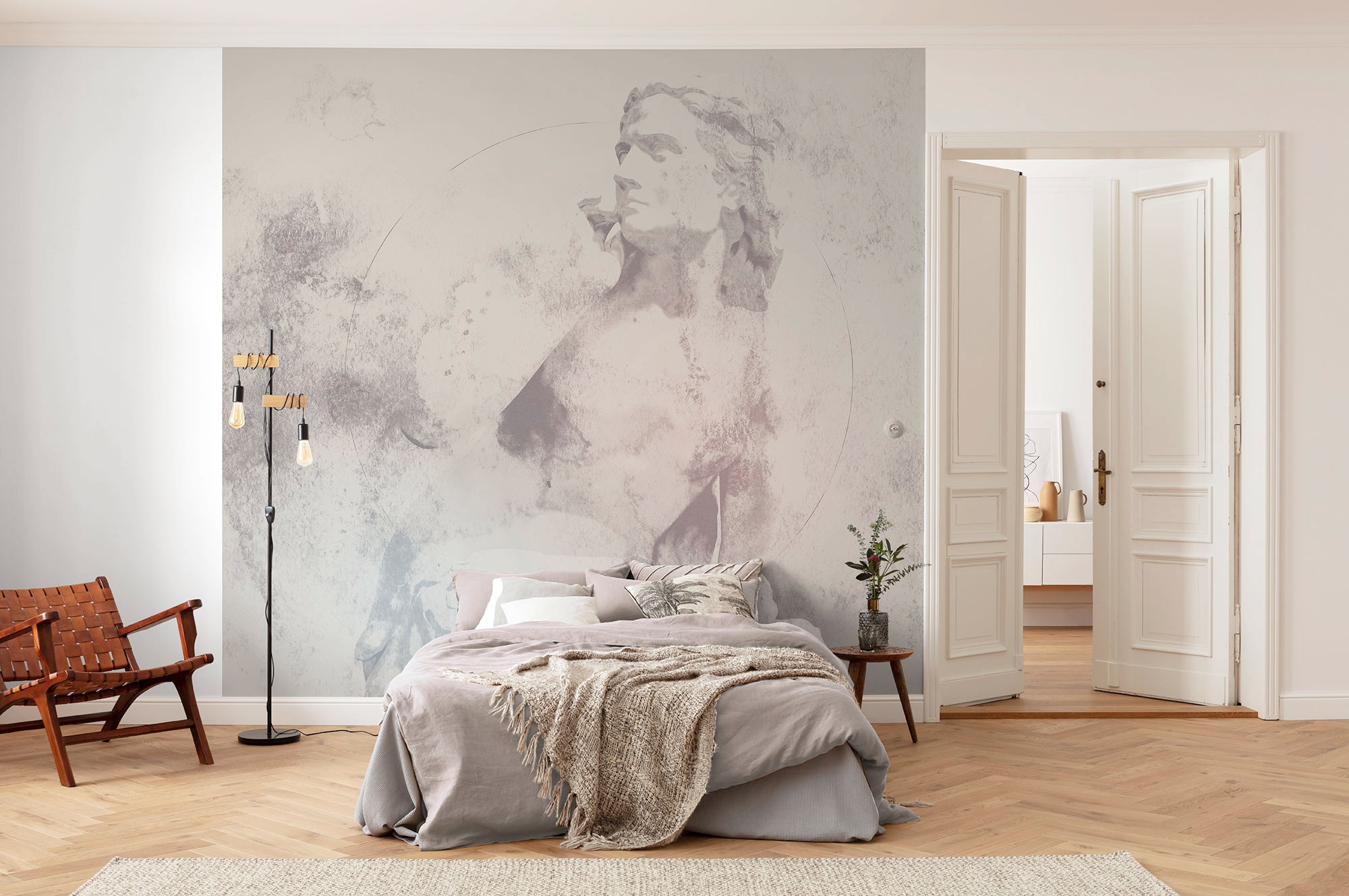 Komar Vliestapete »Digitaldruck Vlies - Eve - Größe 300 x 280 cm«, bedruckt, Wohnzimmer, Schlafzimmer