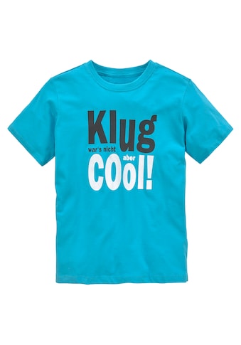 KIDSWORLD T-Shirt »KLUG WAR´S NICHT...ABER COOL« kaufen