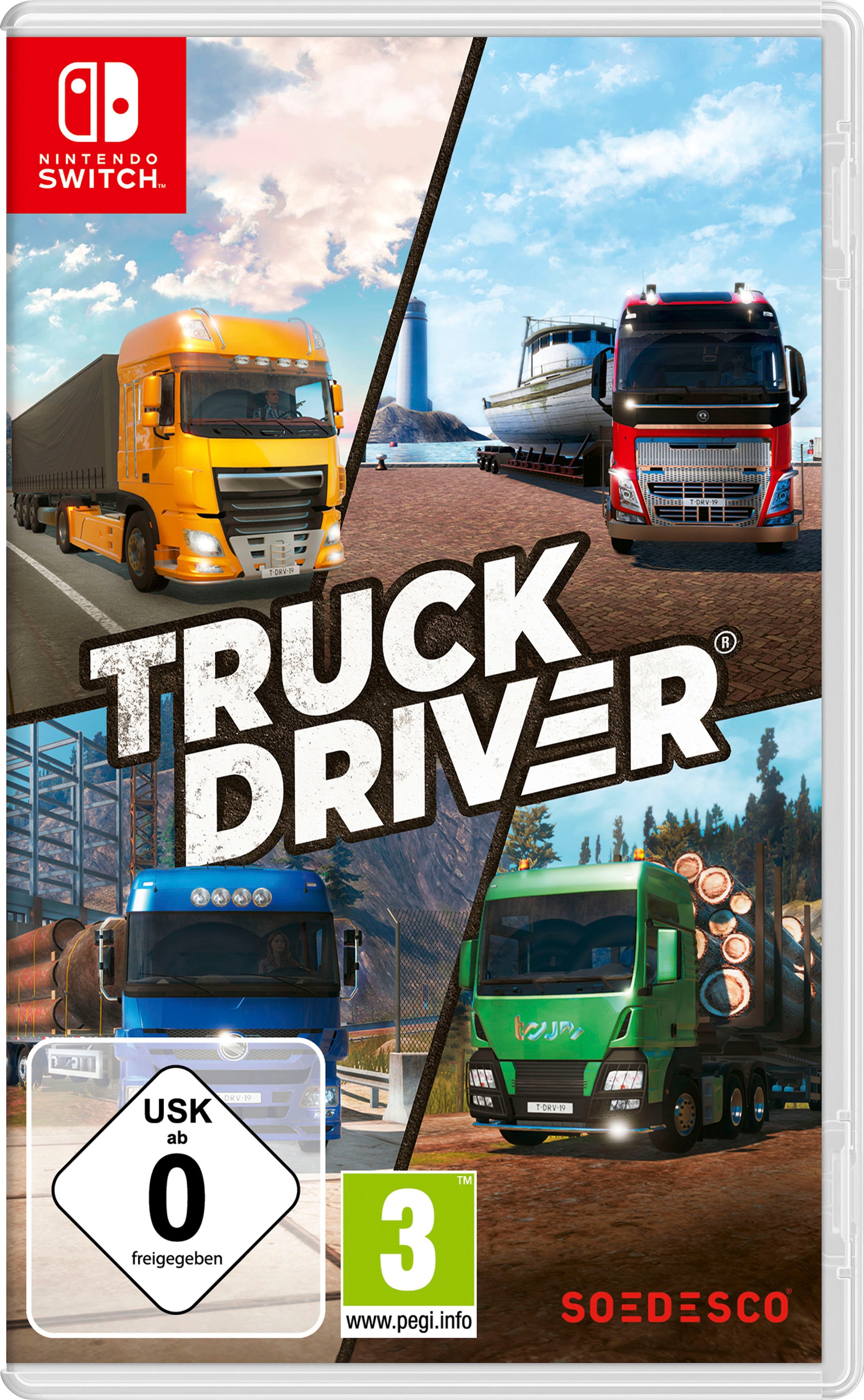 NBG Spielesoftware »Truck Driver«, Nintendo Switch