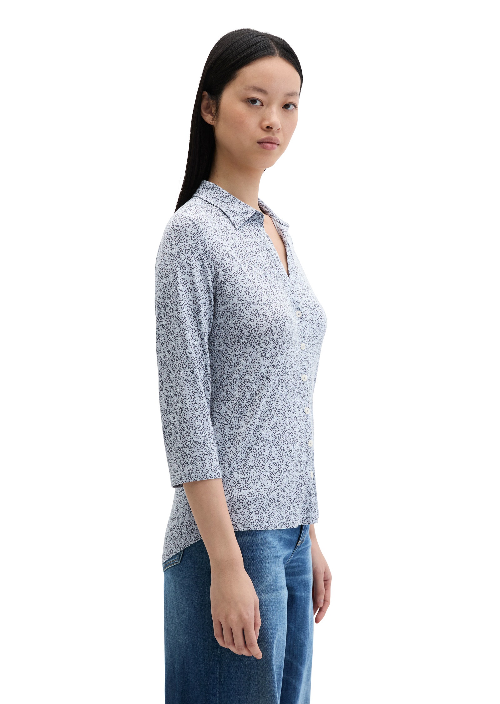 Marc OPolo Blusenshirt "aus LENZING™ ECOVERO™" günstig online kaufen