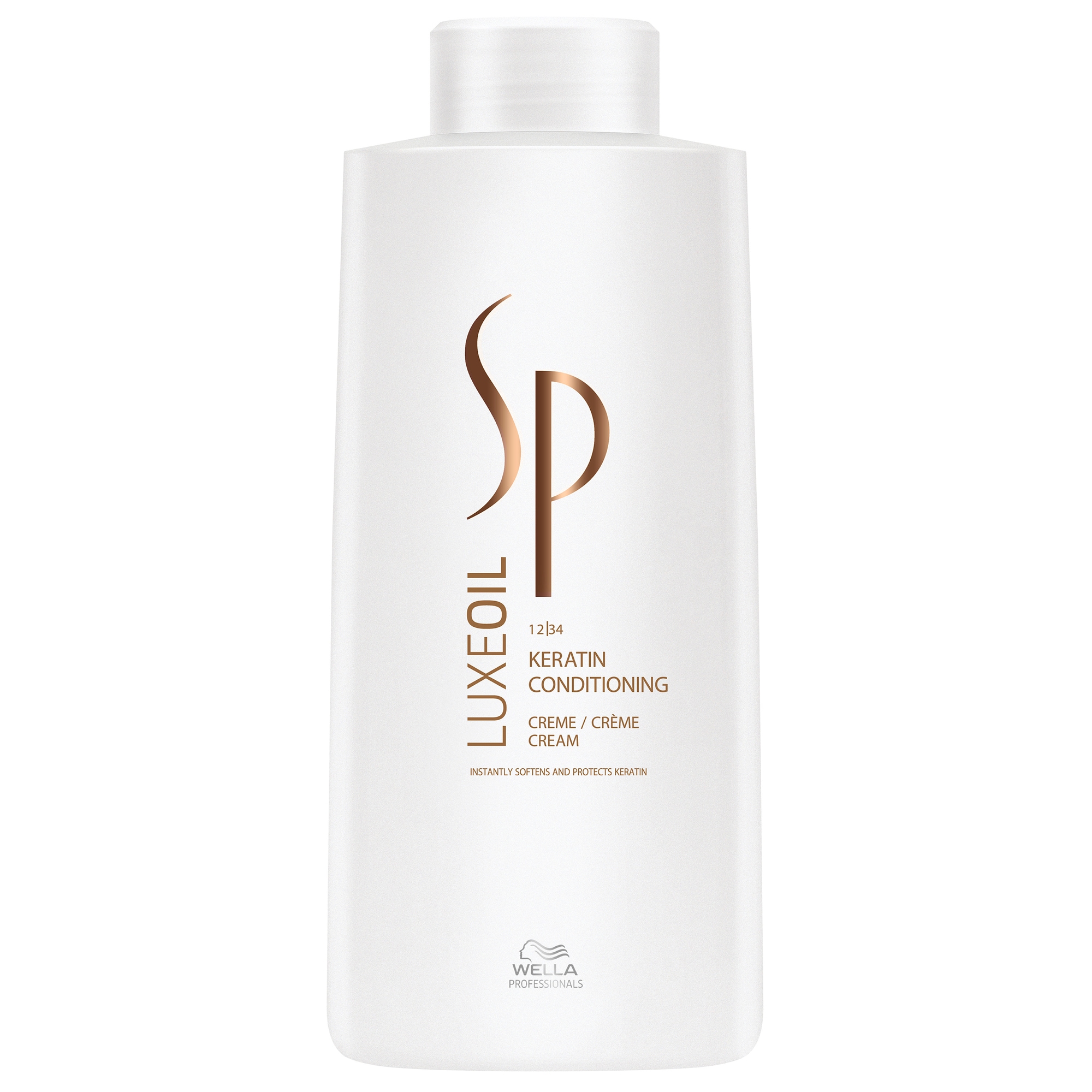 WELLA SP Haarcreme "LuxeOil Conditioner Creme", 1.000mlweiß, Haarpflegemittel, reichhaltige Öle, intensive Pflege, ultimativer Glanz, stärkend