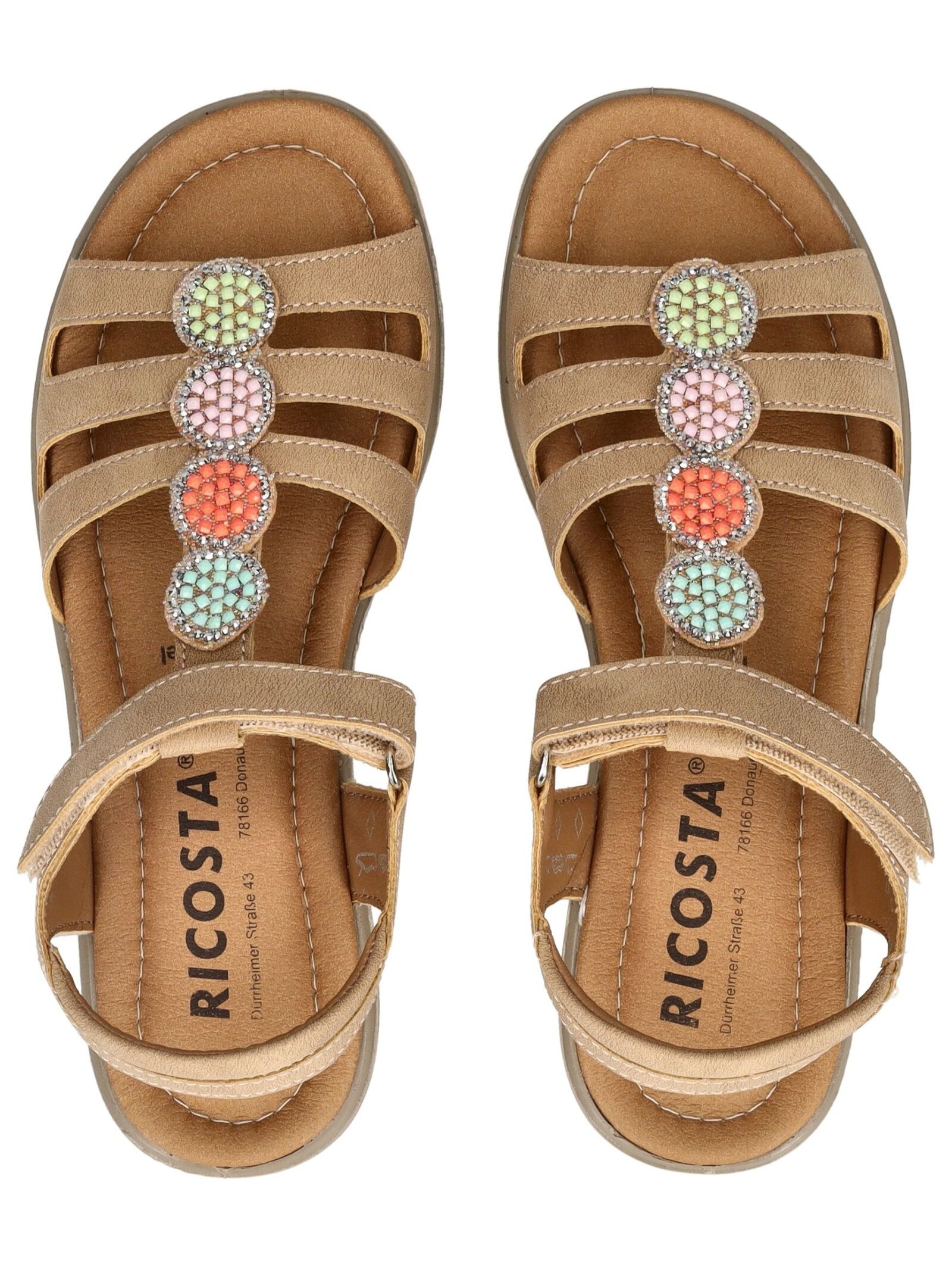 Ricosta Riemchensandalette »Ricosta Sandalen Lederimitat«