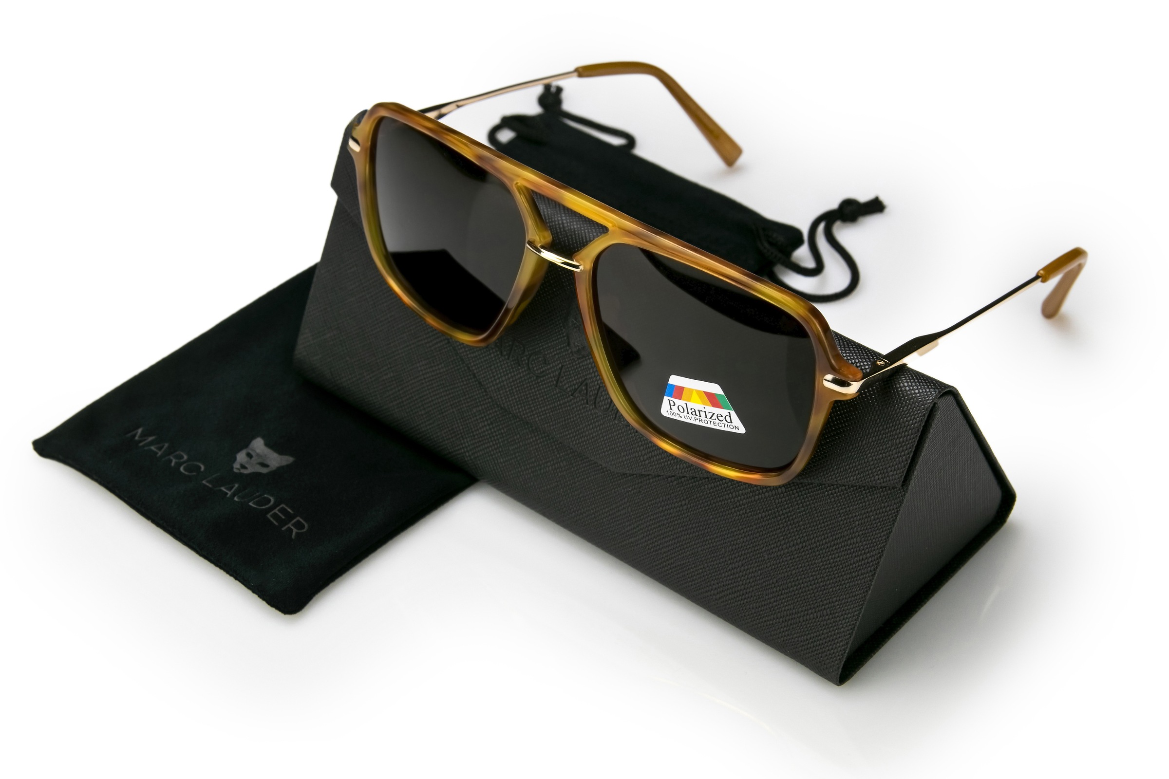 MARC LAUDER Sonnenbrille »MA08-03« 3: dark glass, strong solar luminosity
