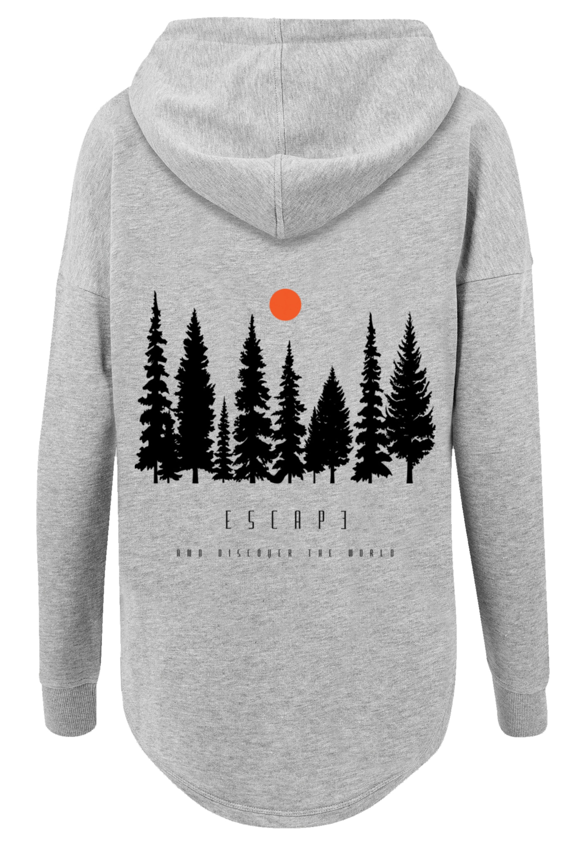 F4NT4STIC Kapuzenpullover »Oversize Escape Discover the World Forest«, Discover the World