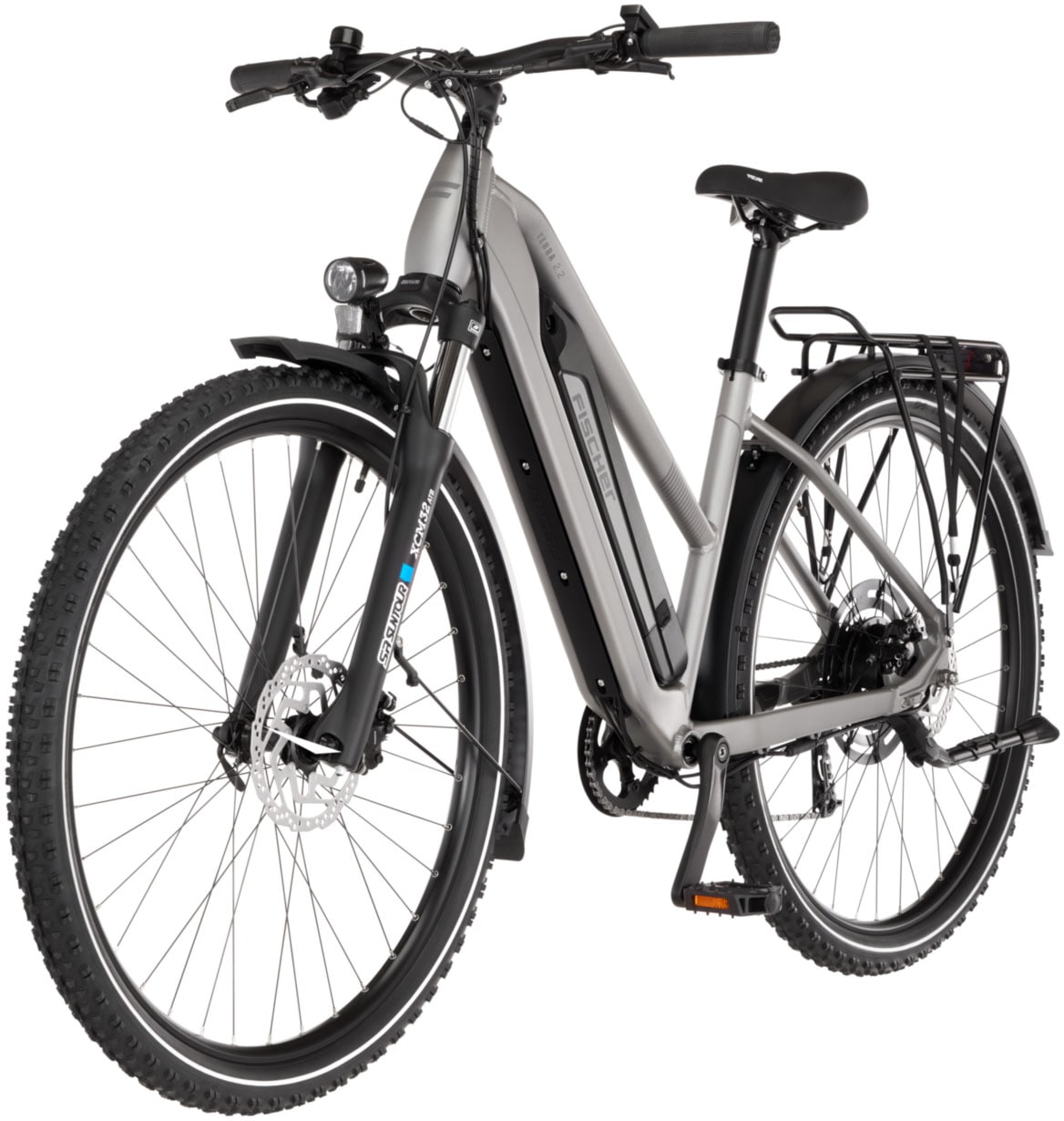 FISCHER Fahrrad »TERRA 2.2 688« 8 Gang Shimano ACERA Schaltwerk Heckmotor mit Akku-Ladegerät;mit Werkzeug,  Pedelec, Elektrofahrrad für Damen und Herren