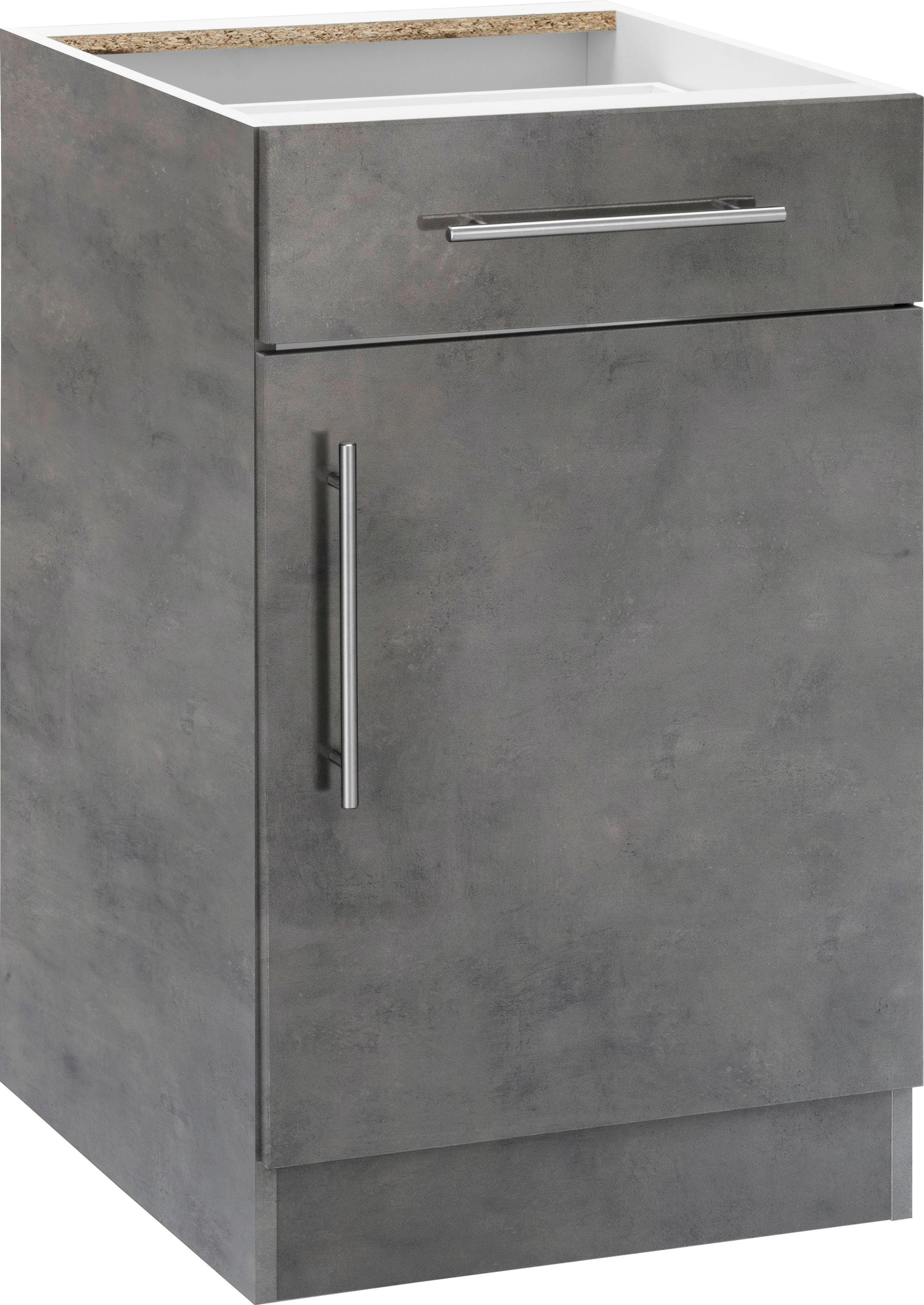 wiho Küchen Unterschrank »Cali« 50 cm breit, ohne Arbeitsplatte