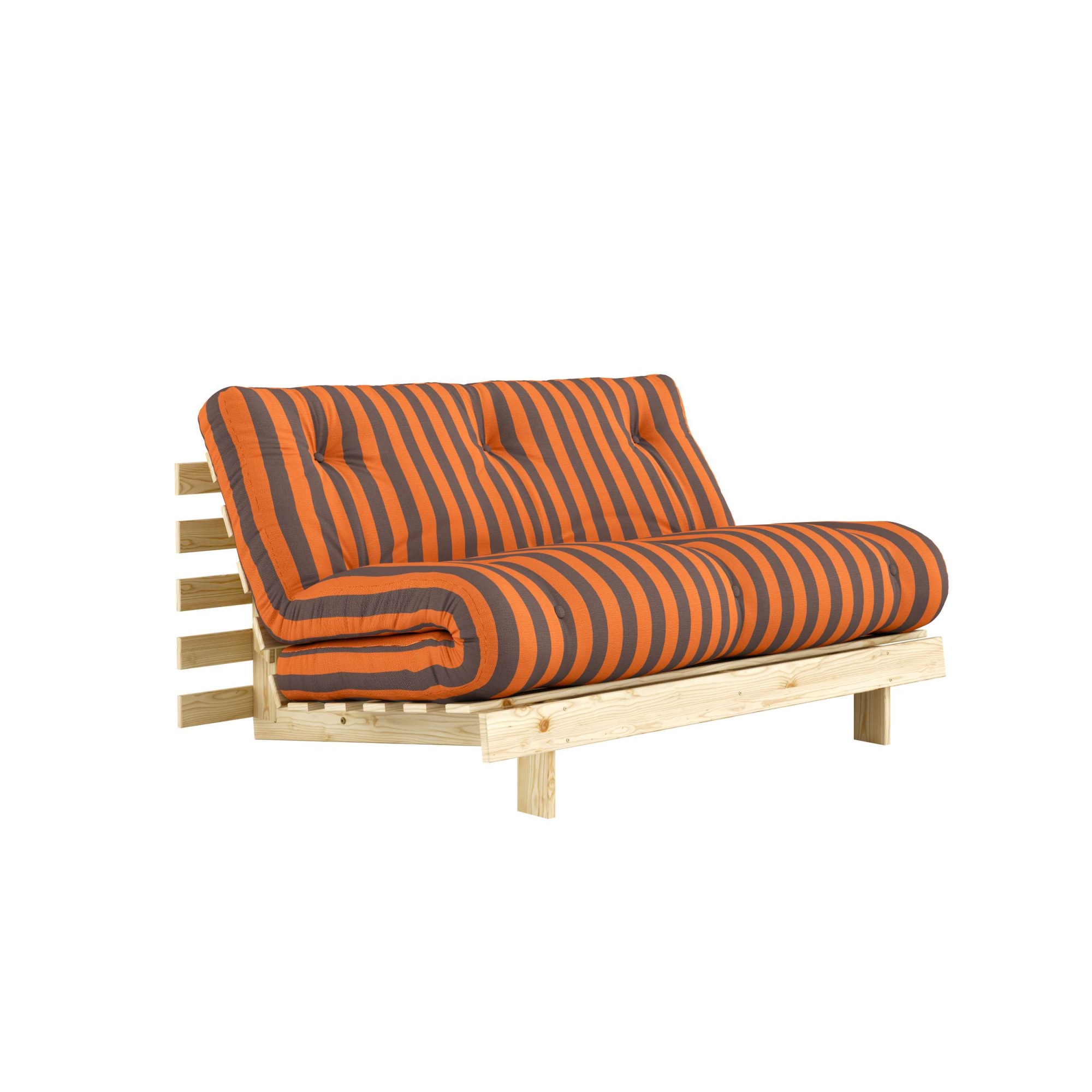 Karup Design Daybett "Roots Sofa Bed, Schlafsofa, Bettfunktion, FSC-Massivholz" Inkl. Futonmatratze, Made in Europe, langlebig, B: 140 oder 160 cm