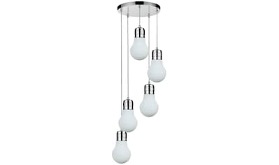 SPOT Light Pendelleuchte »Bulb«, 3 flammig-flammig, Deckenleuchte aus Metall  für den Wohn- und Essbereich | BAUR