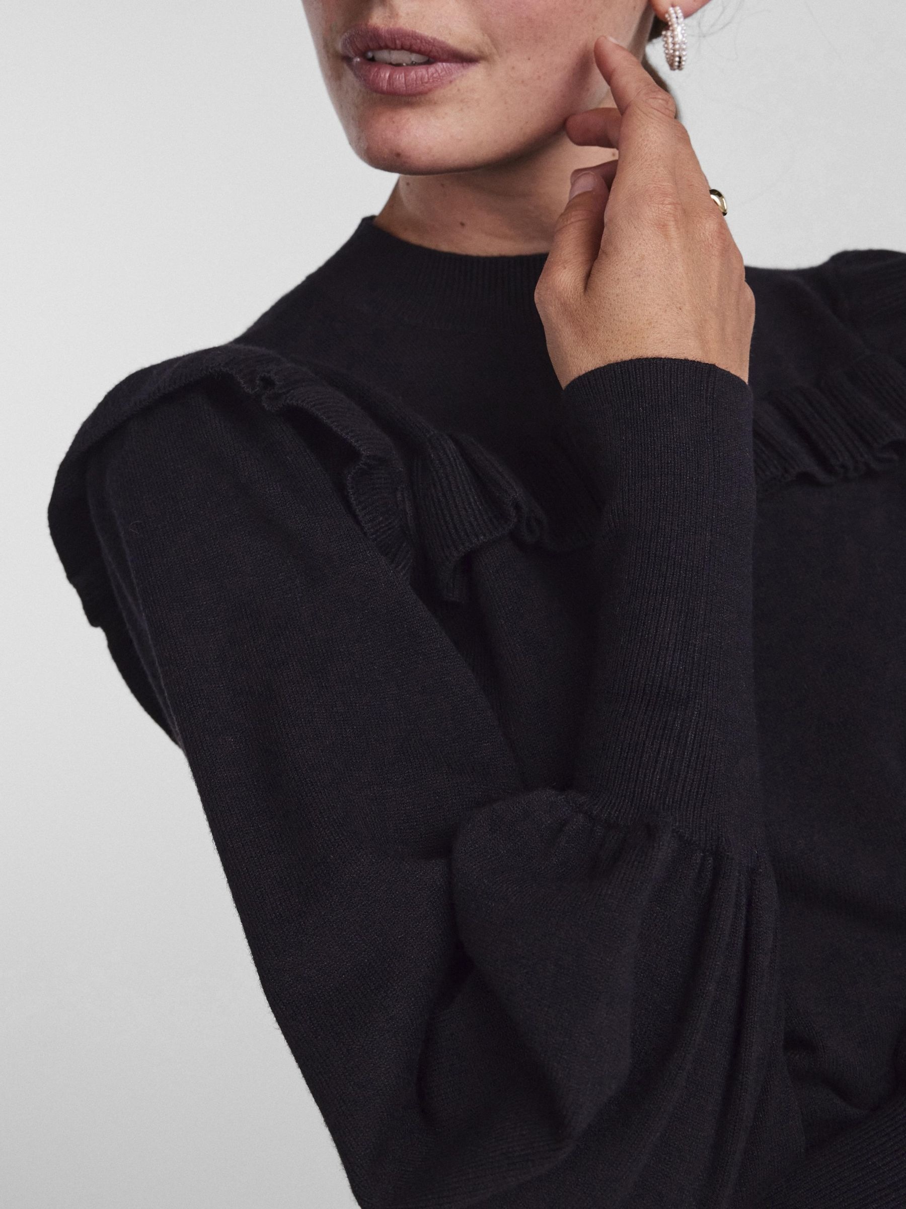 Y.A.S Stehkragenpullover »YASJUM LS KNIT PULLOVER S. NOOS«