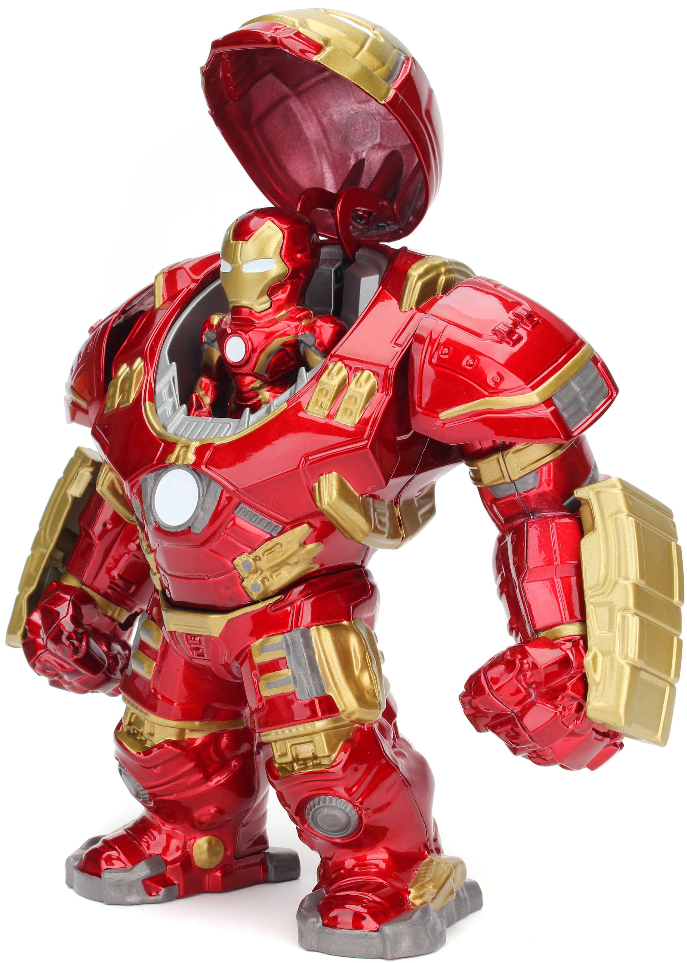 JADA Actionfigur »Marvel Hulkbuster + Ironman Figur«, aus Metall