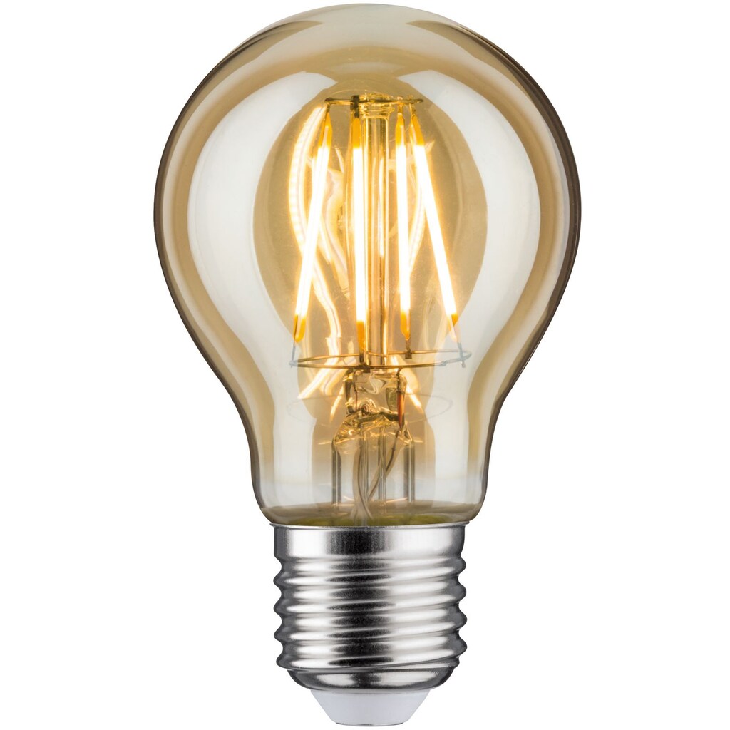 Paulmann LED-Leuchtmittel »LED Standardform 4,7W E27 2500K«, E27, 5 St., Extra-Warmweiß