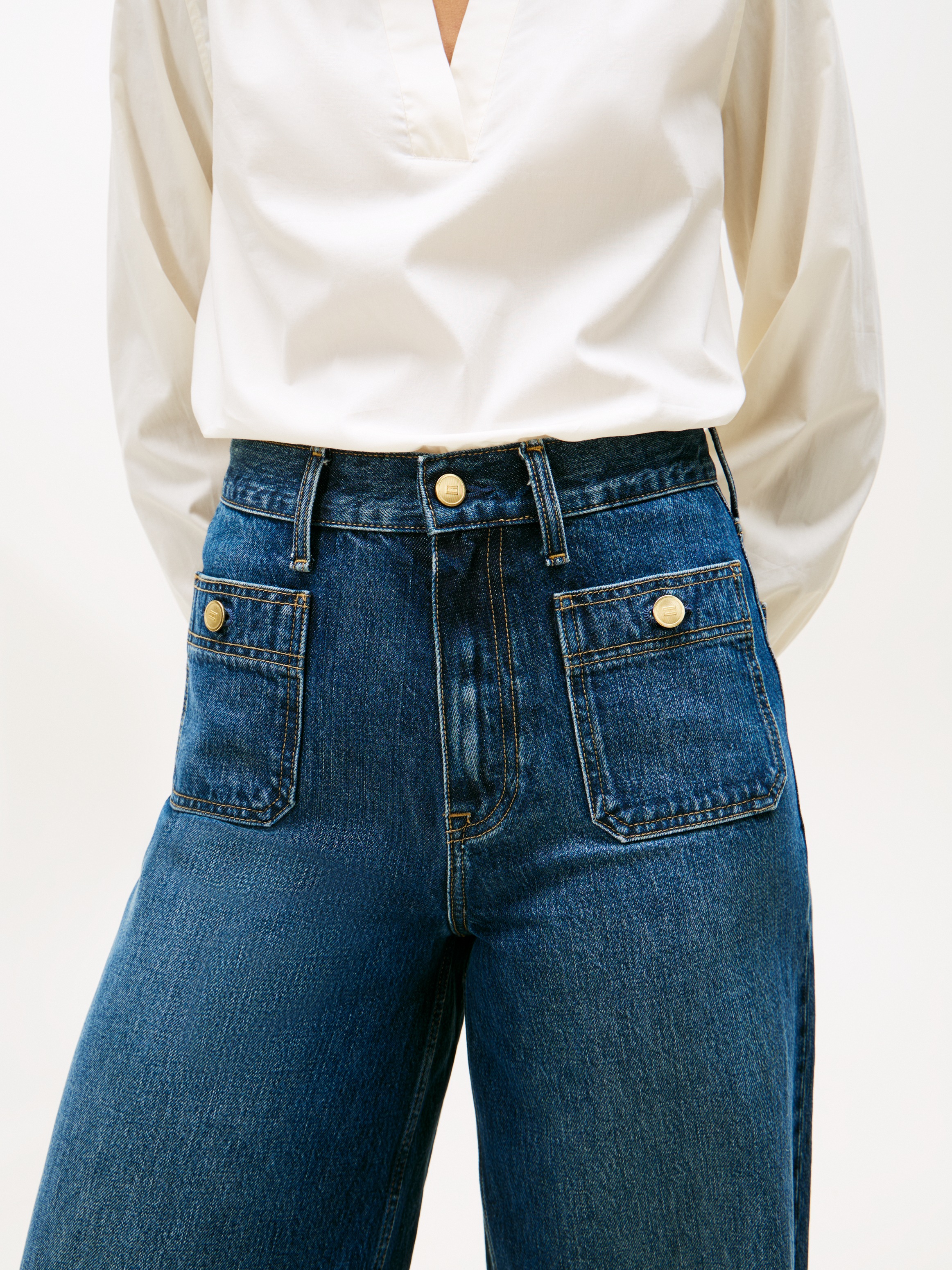 Tommy Hilfiger High-waist-Jeans "DNM MINE 70S WIDE LEG HW" günstig online kaufen