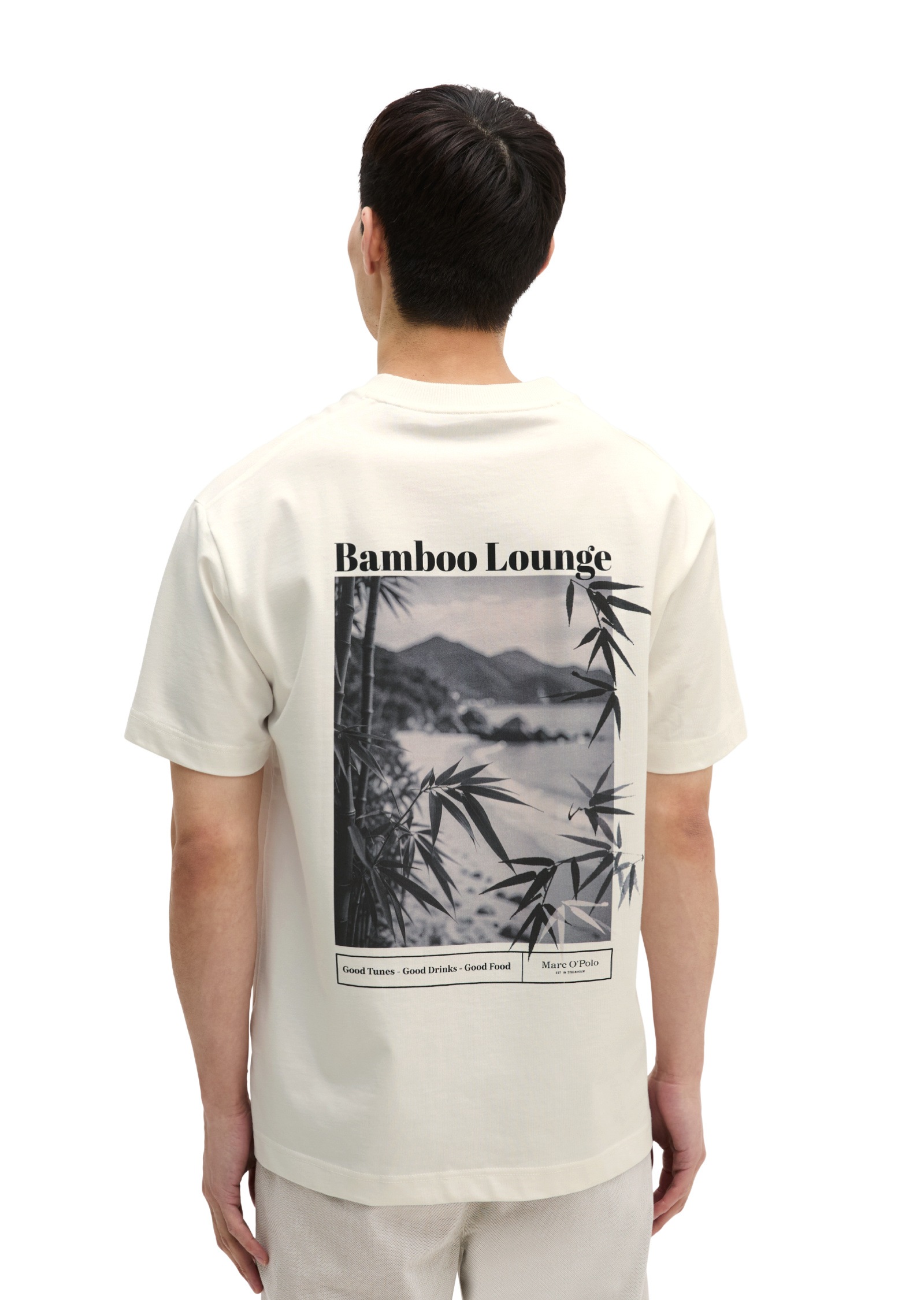 Marc O'Polo T-Shirt »mit sommerlichem Rückenprint«