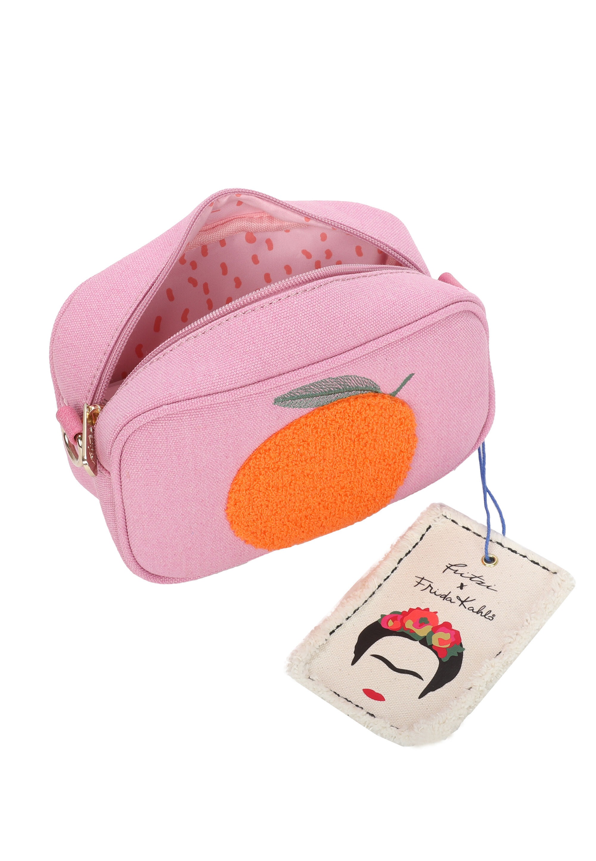Fritzi aus Preußen Umhängetasche »Fritzi x Frida Kahlo« mit Orangen-Motiv