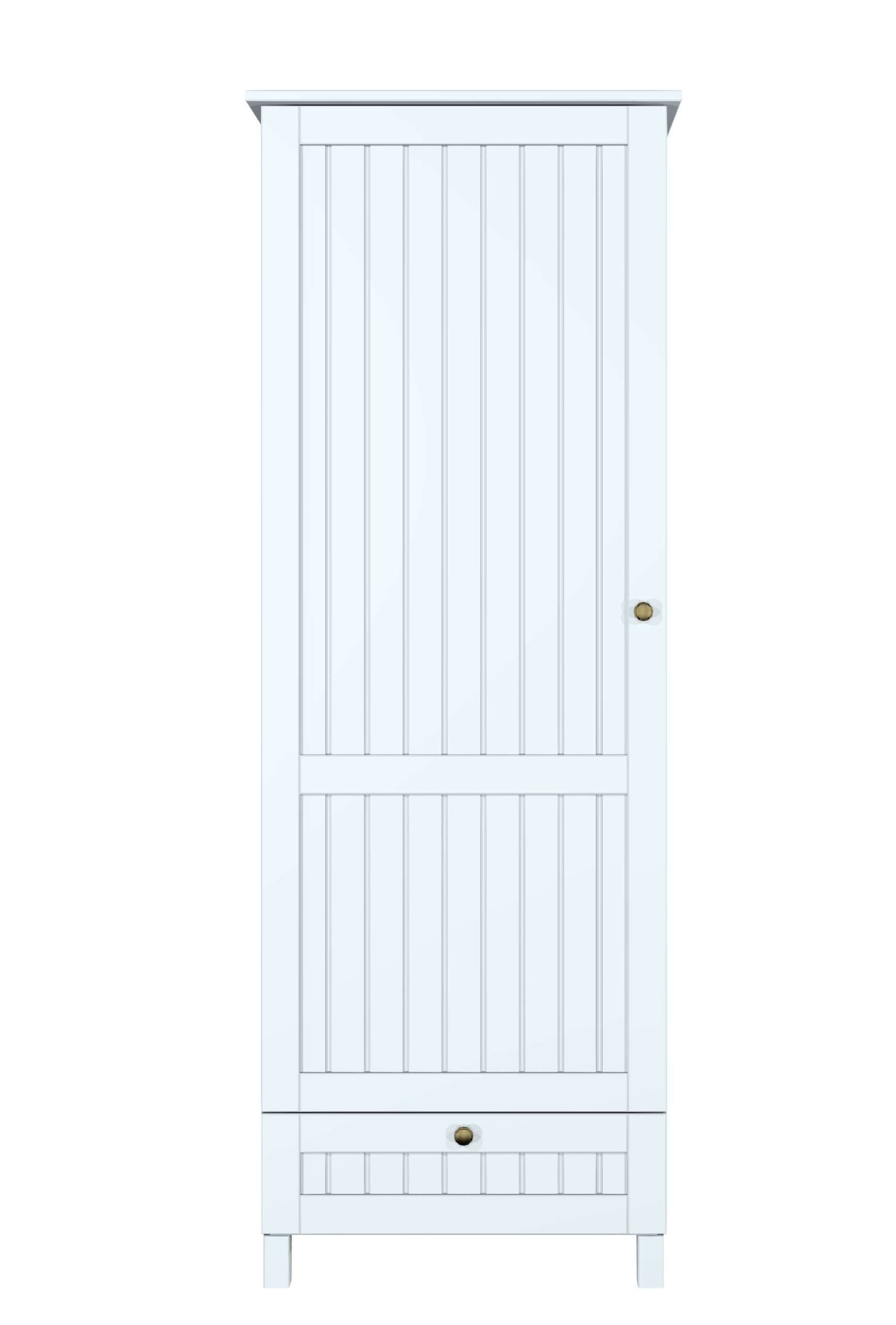 Home affaire Garderobenschrank »Juventus«, (1 St.), aus massiver Kiefer, Breite 67cm, mit Kleiderstange
