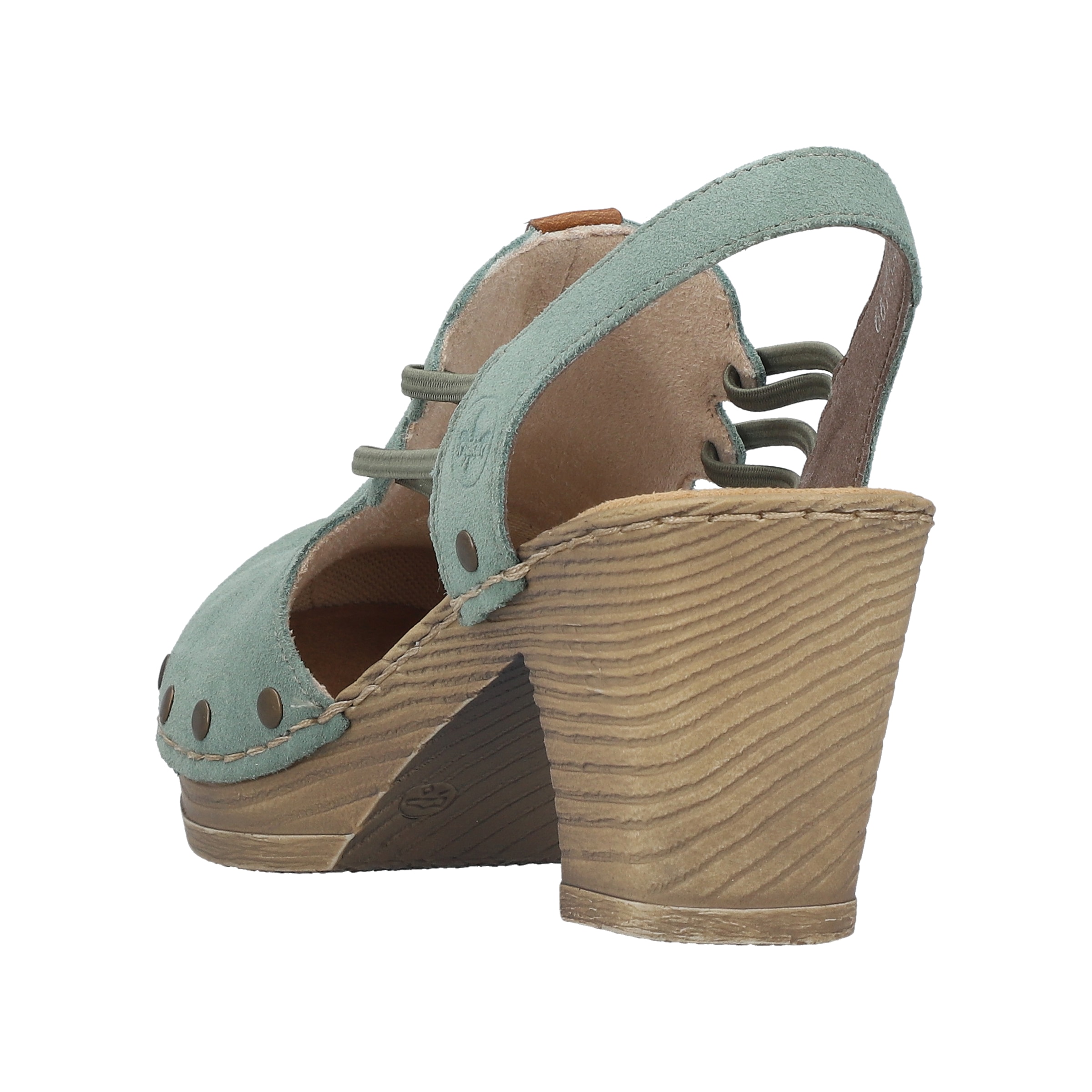Rieker Clog  Sabot, Sandalette, Sommerschuh mit seitlichen Gummizügen