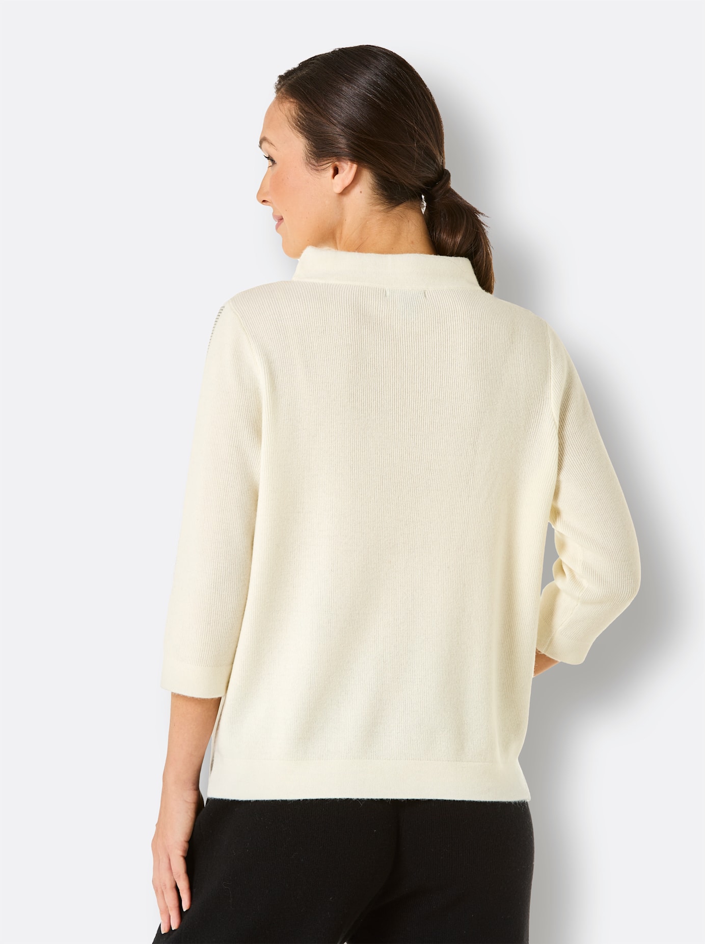 Thumbnail - CREATION L PREMIUM 3/4 Arm-Pullover "Merino-Kaschmir-Pullover"