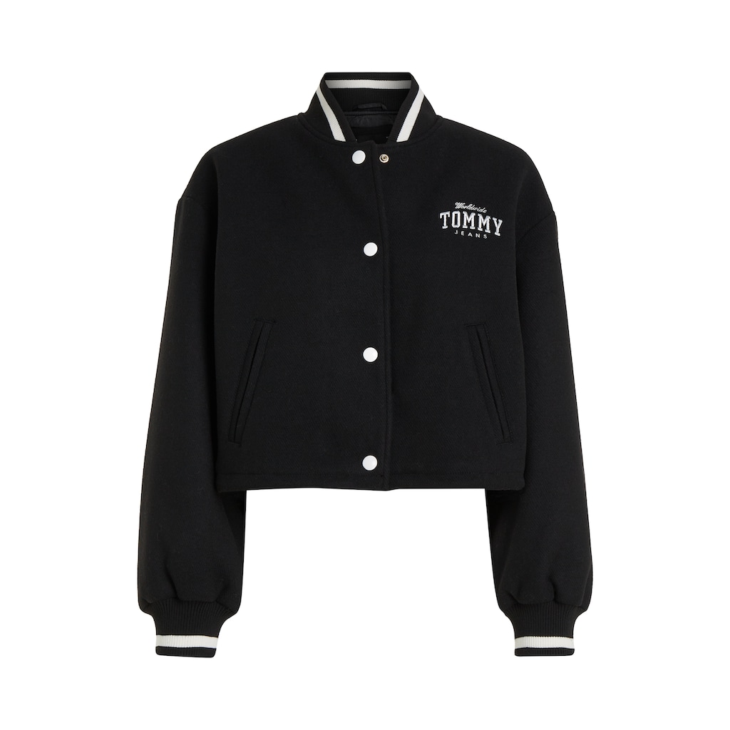 Tommy Jeans Bomberjacke »TJW CRP WOOL VARSITY BOMBER«