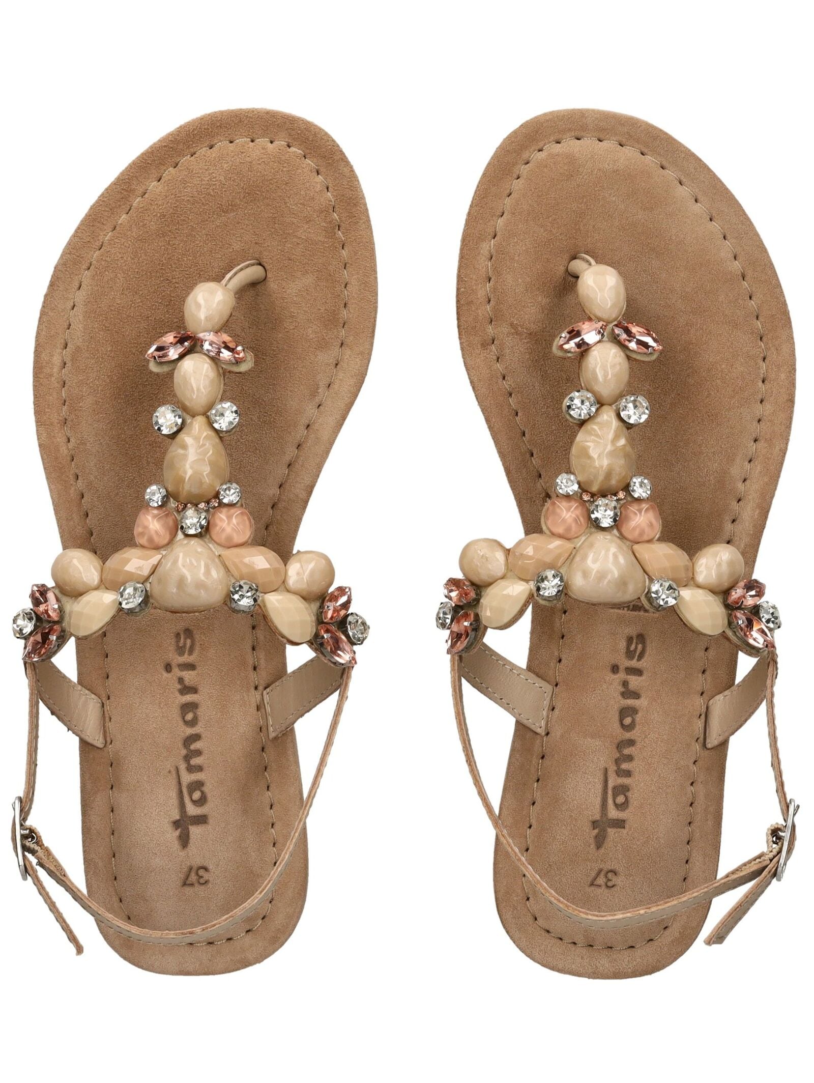 Tamaris Zehentrenner »Tamaris Sandalen Veloursleder/Textil«