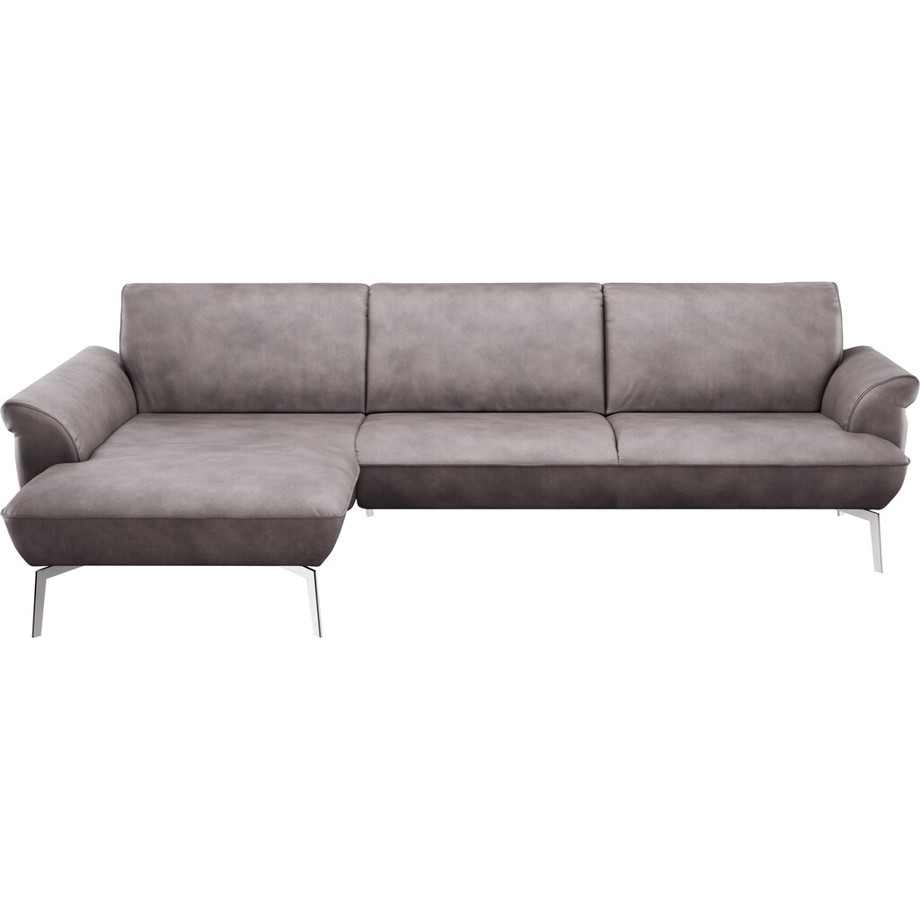 himolla Ecksofa »himolla 9900«, (mit Hocker)