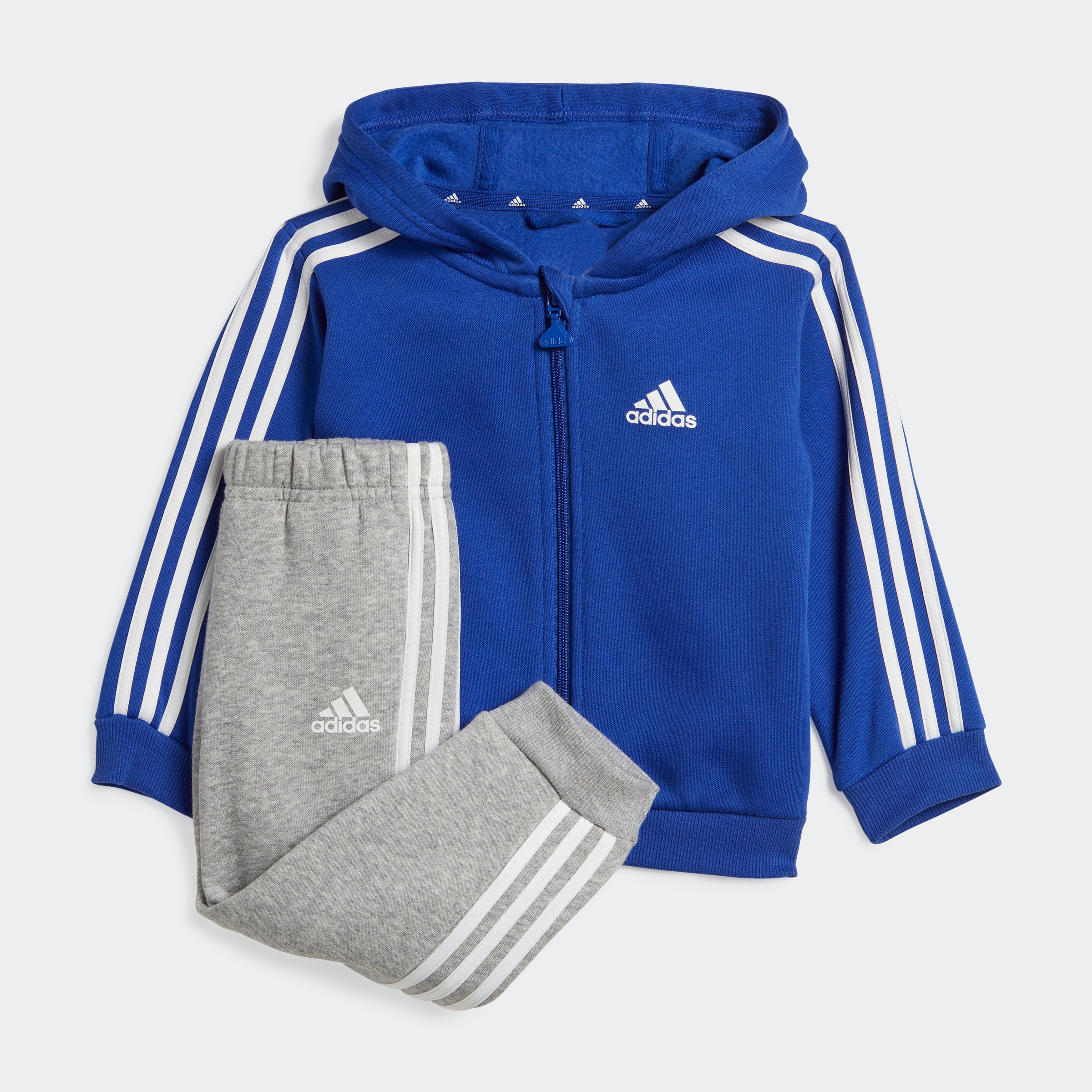 adidas Sportswear Trainingsanzug »ESSENTIALS FULLZIP HOODED JOGGINGANZUG«, (2  tlg.) bestellen | BAUR