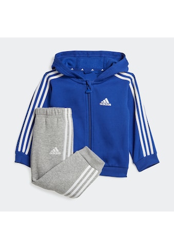 Trainingsanzug »ESSENTIALS FULLZIP HOODED JOGGINGANZUG«, (2 tlg.)